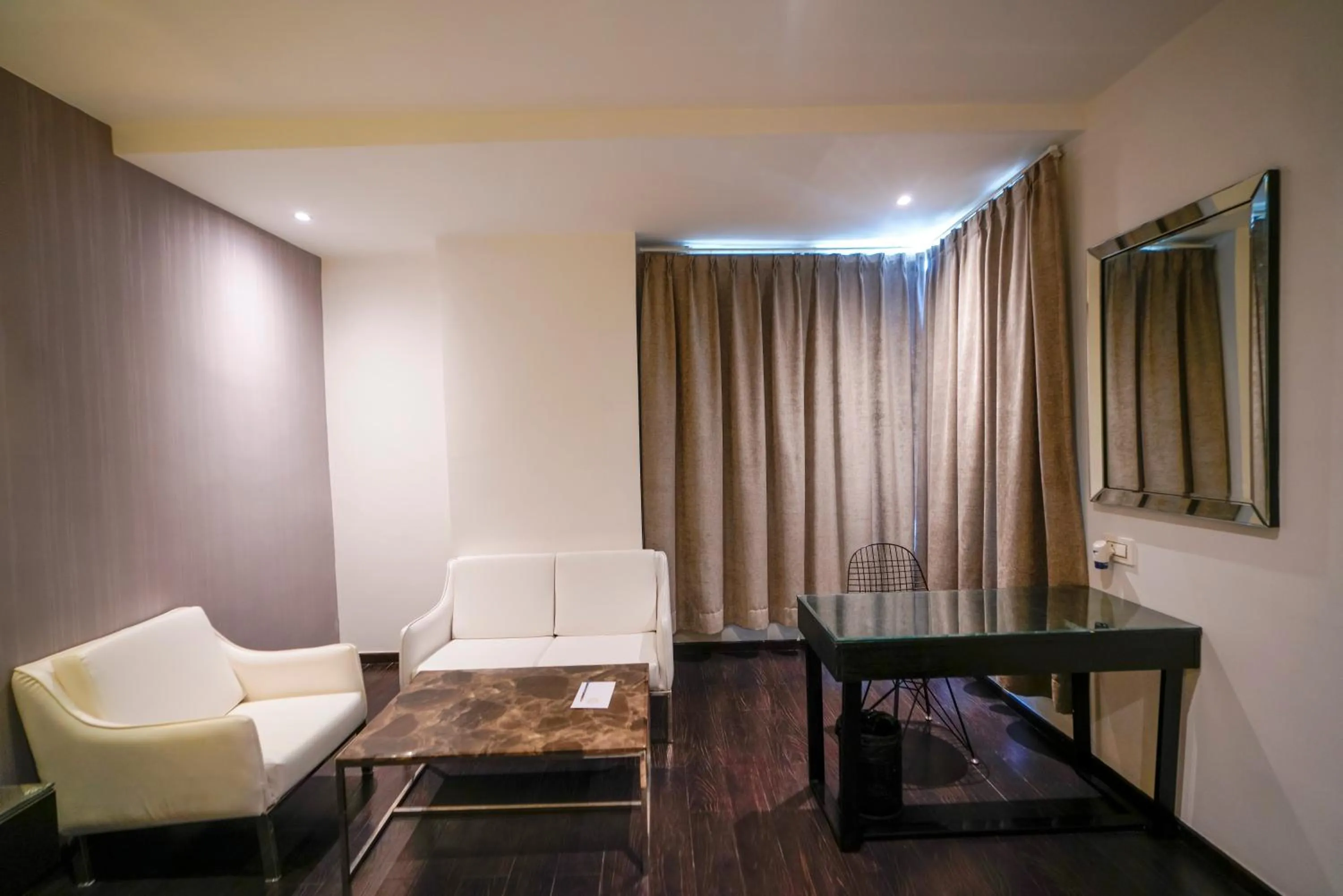 Seating area in Hotel Deccan Serai, HITEC CITY, HYDERABAD