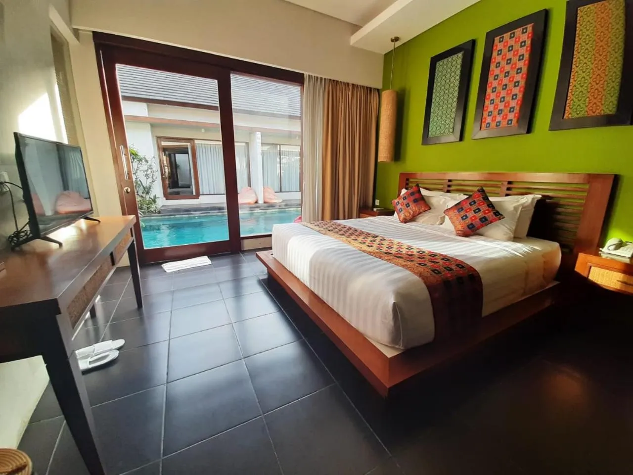 Bed in Gaing Mas Jimbaran Villas by Gaing Mas Group
