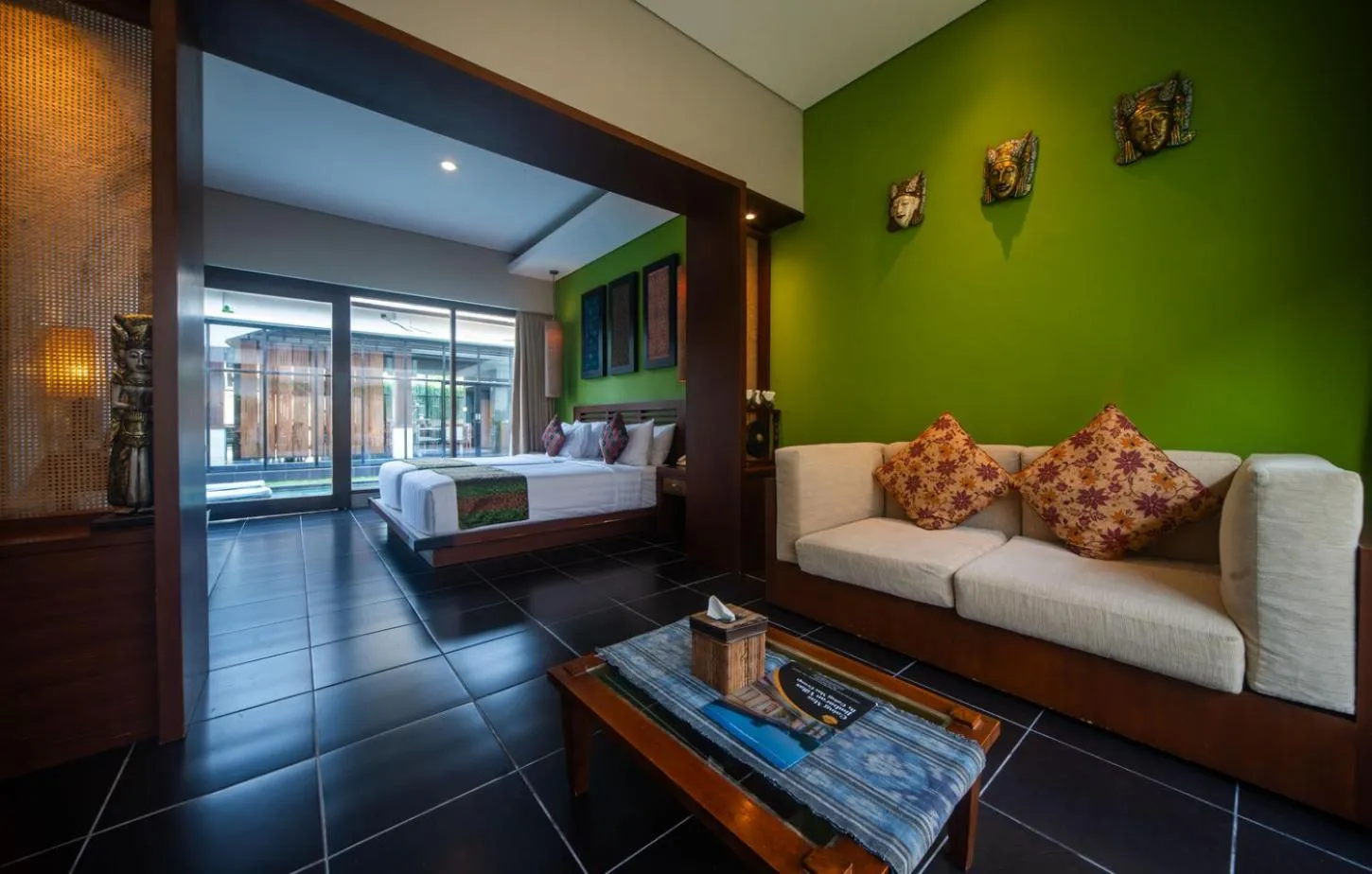 Bed in Gaing Mas Jimbaran Villas by Gaing Mas Group