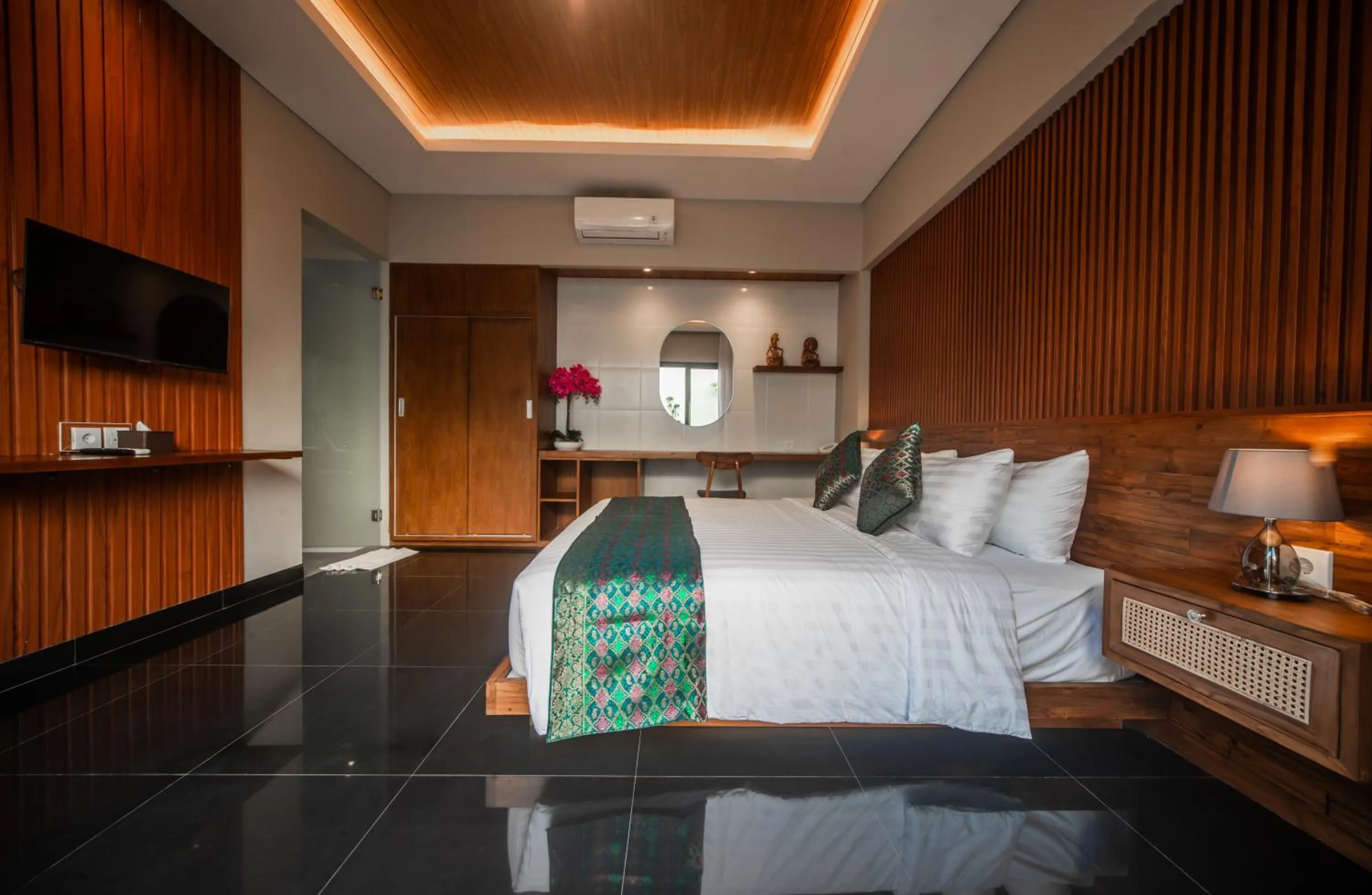 Bed in Gaing Mas Jimbaran Villas by Gaing Mas Group