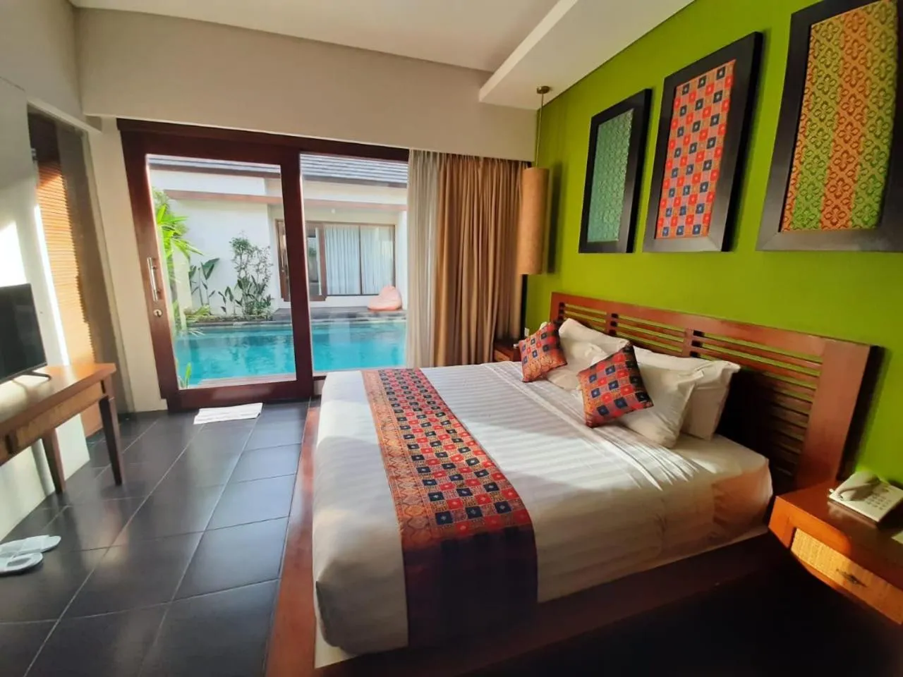 Bed in Gaing Mas Jimbaran Villas by Gaing Mas Group