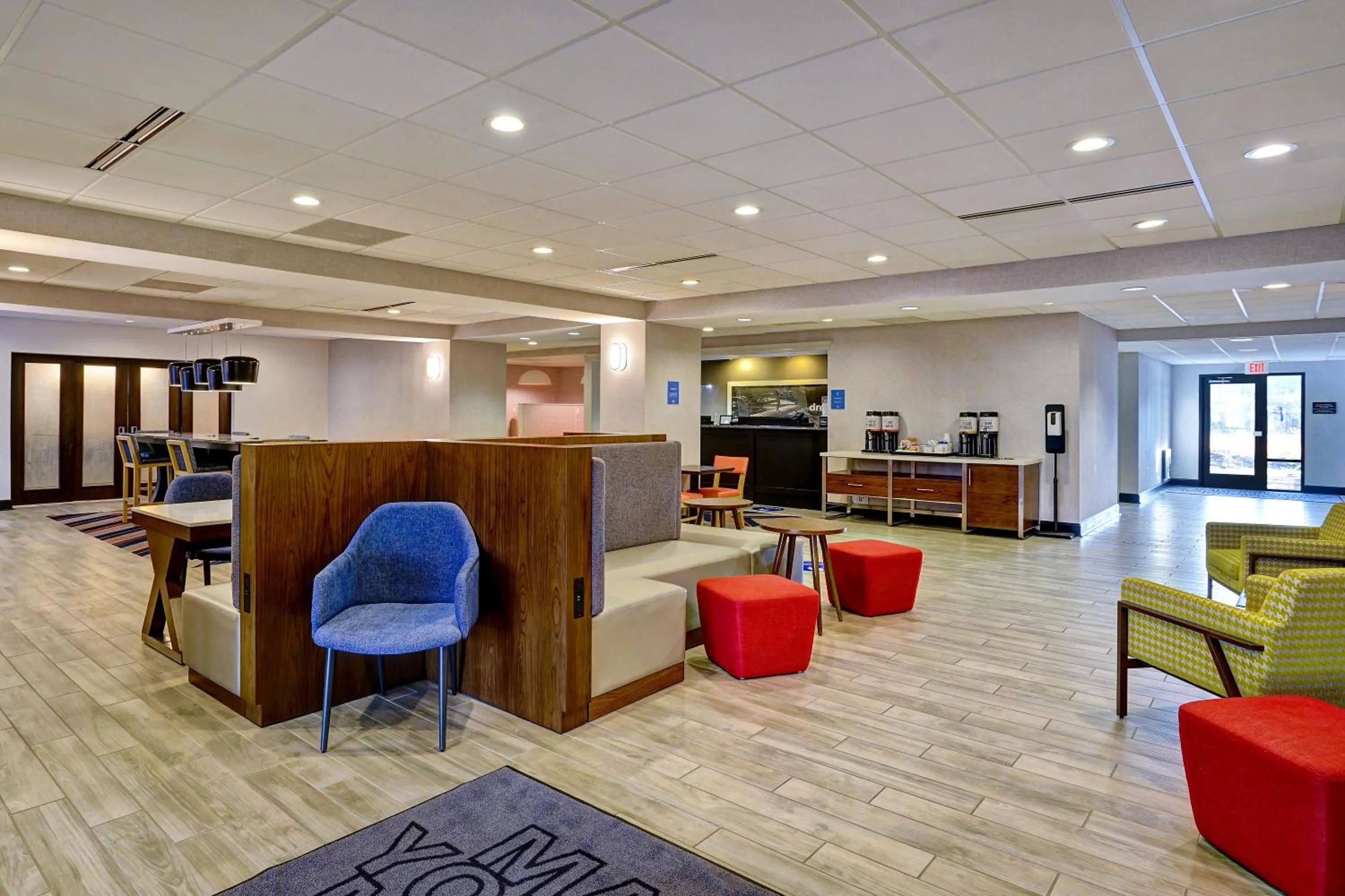 Lobby or reception in Hampton Inn Cortland