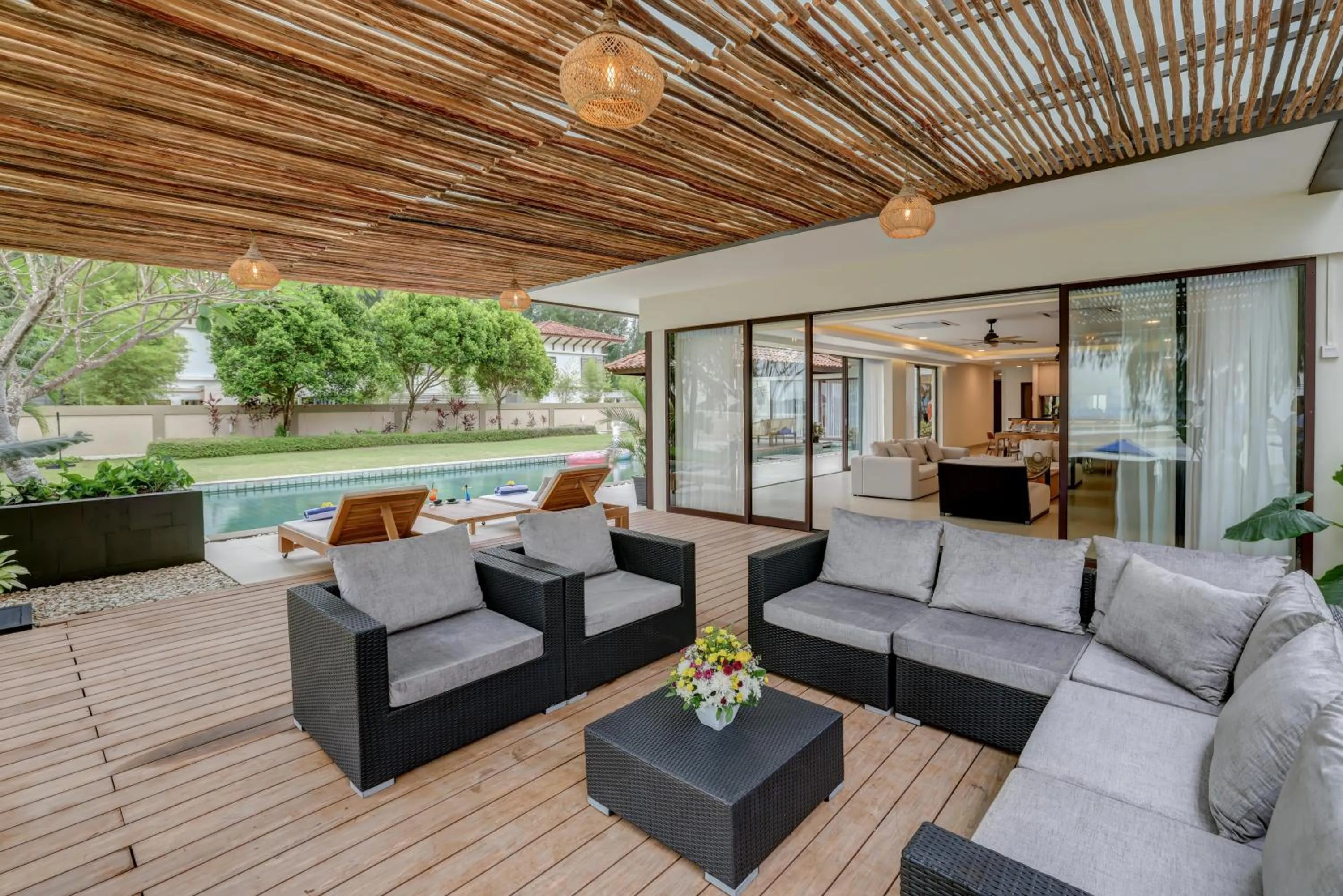 Facade/entrance in Pantai Indah Lagoi Bintan