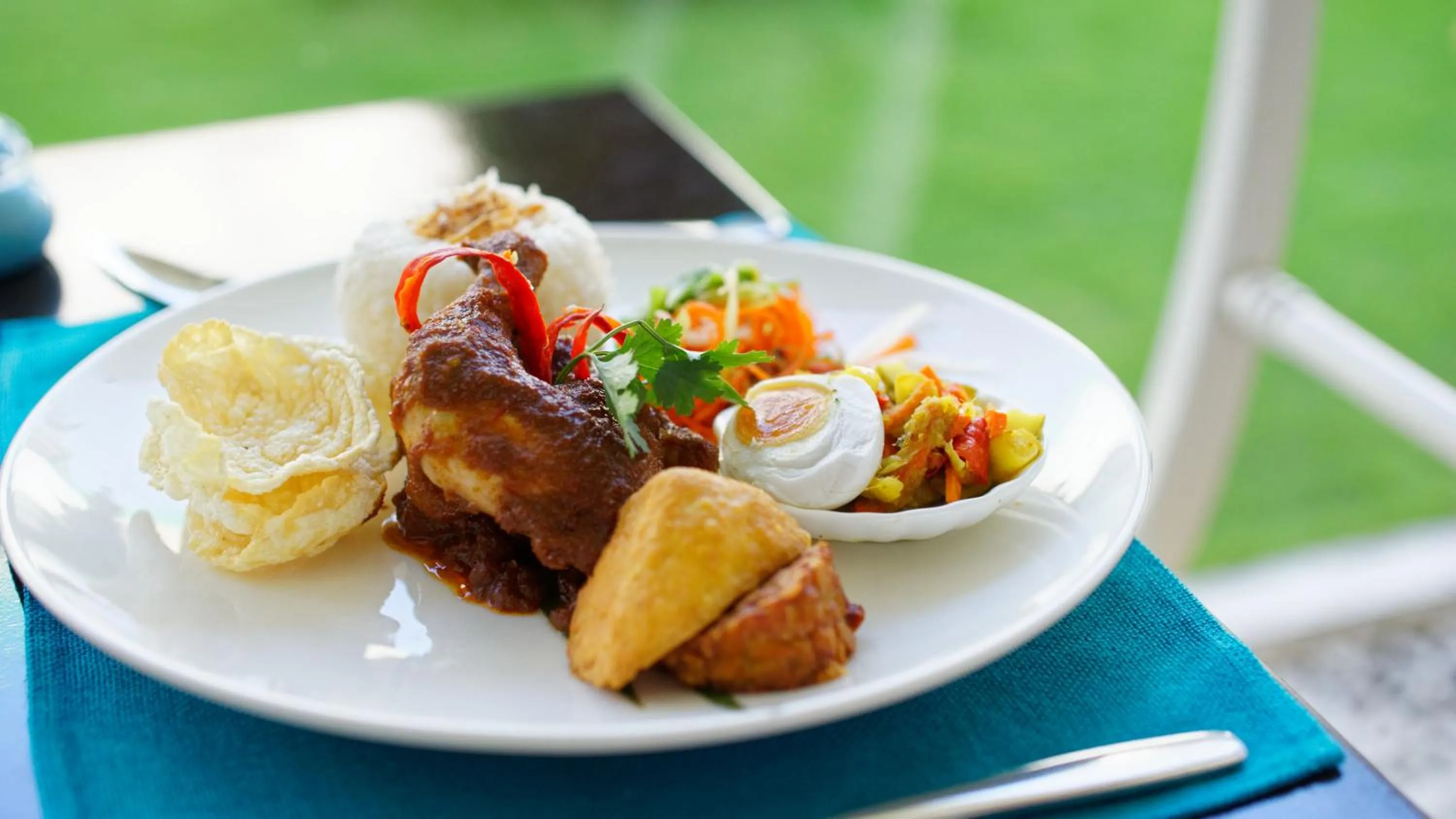 Food in Pantai Indah Lagoi Bintan