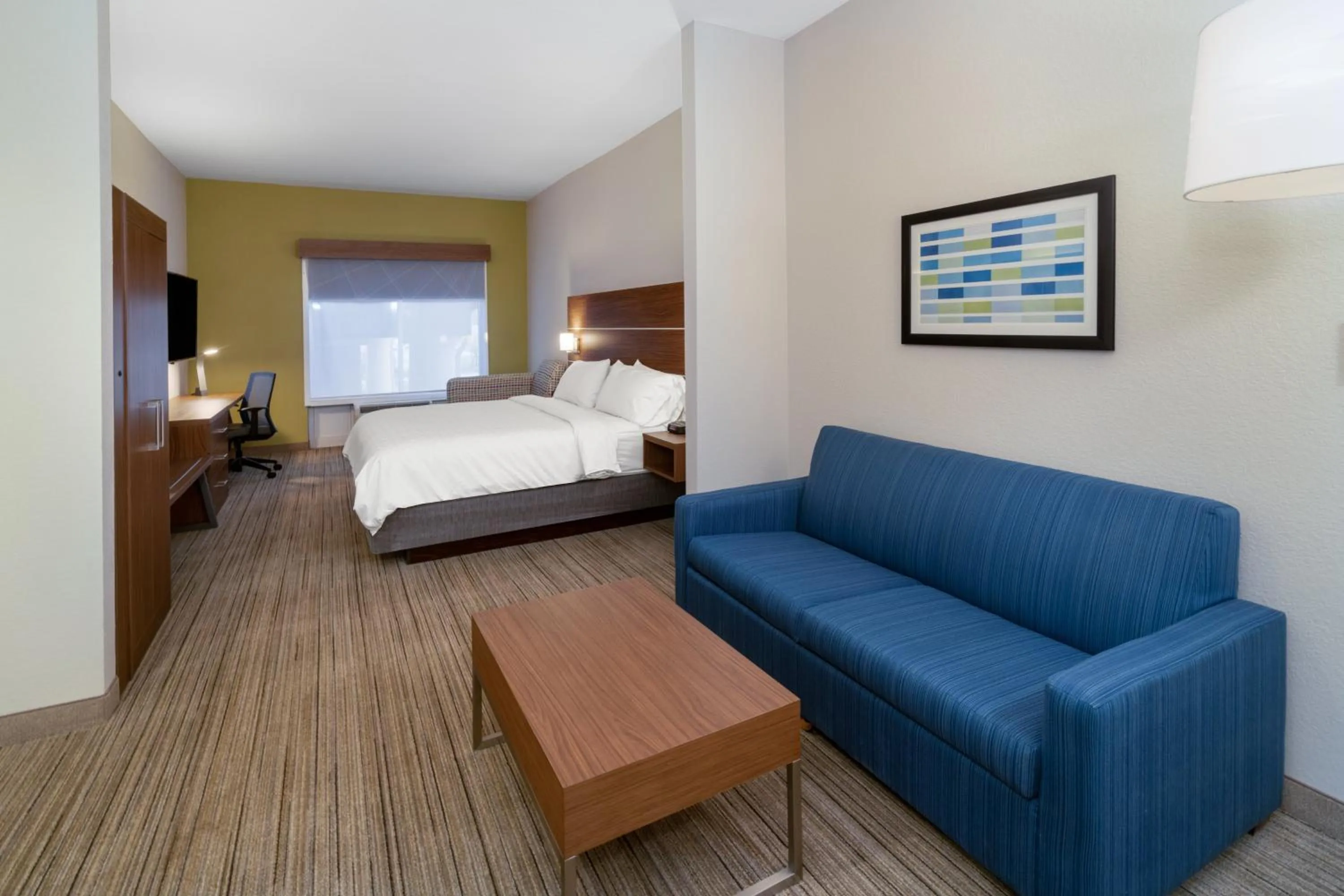 Photo of the whole room, Bed in Holiday Inn Express Hotel & Suites Talladega by IHG