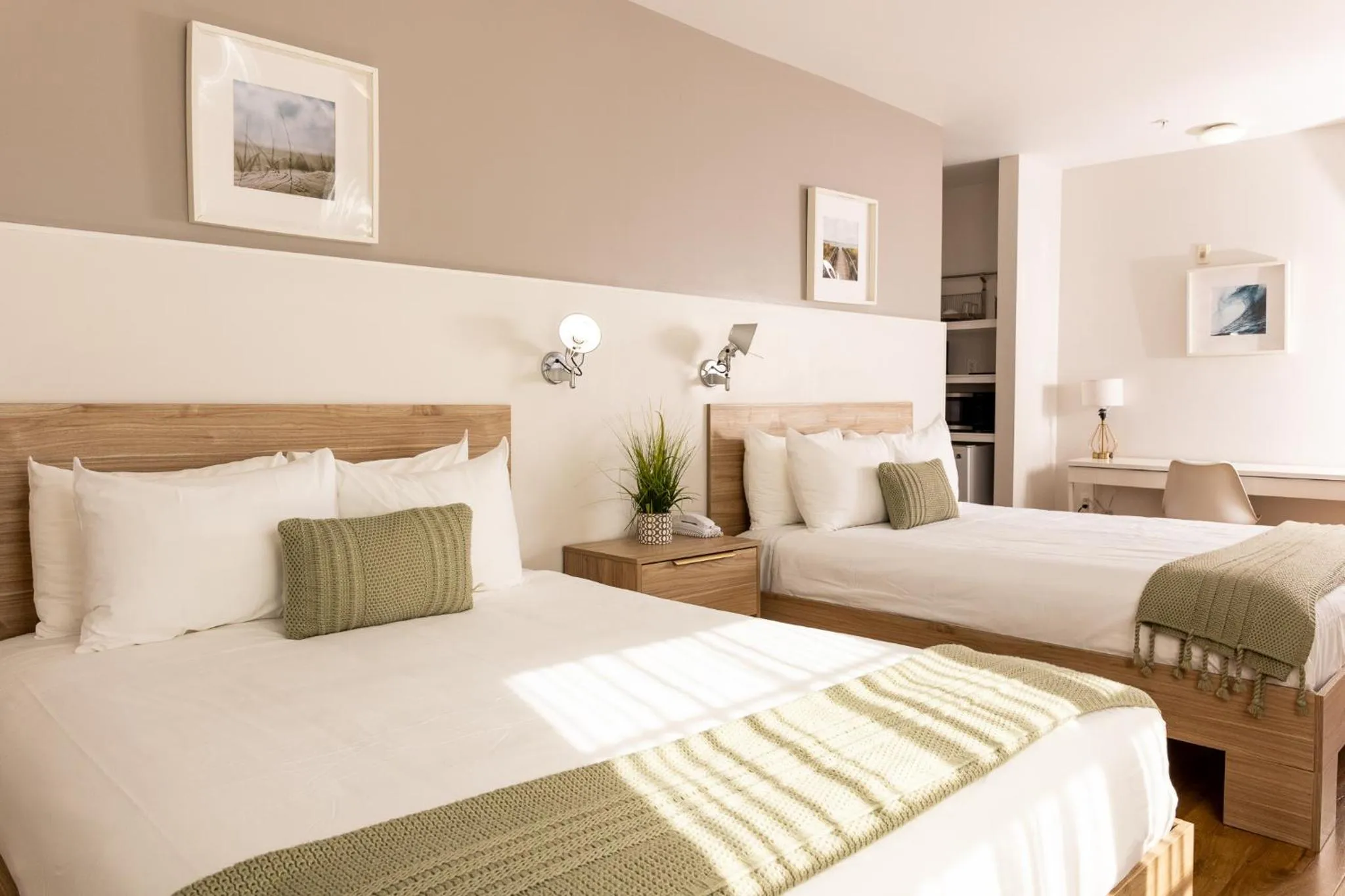 Bed in Riviere South Beach Hotel