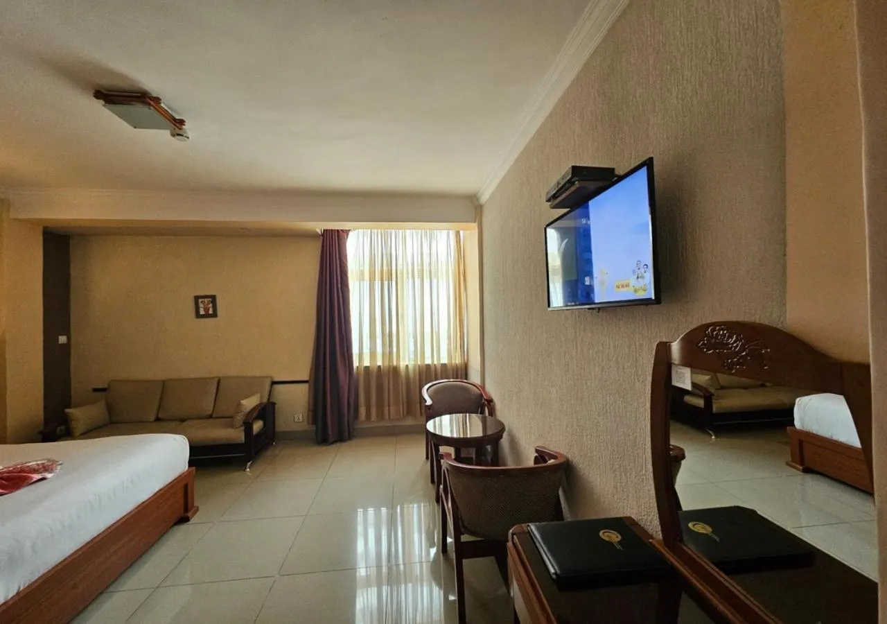 Bed in C Fun Addis Hotel