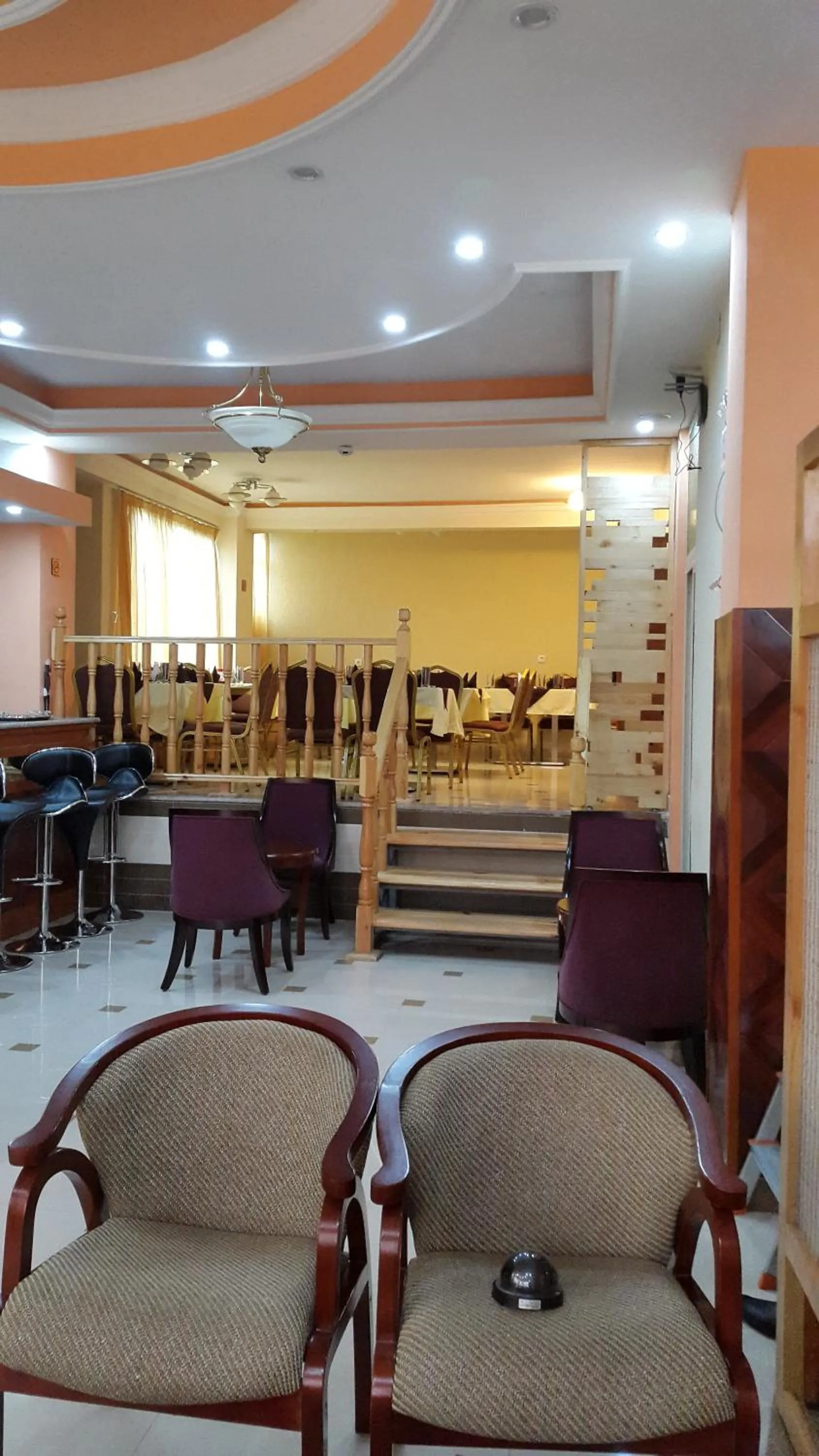 Dining area in C Fun Addis Hotel