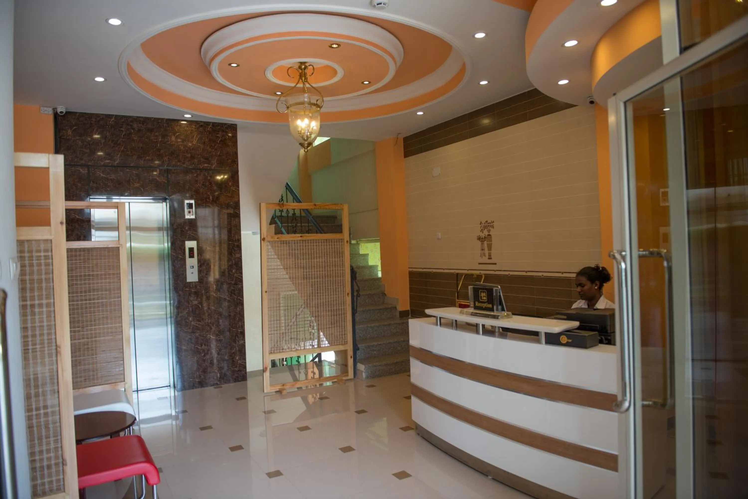 Lobby or reception in C Fun Addis Hotel