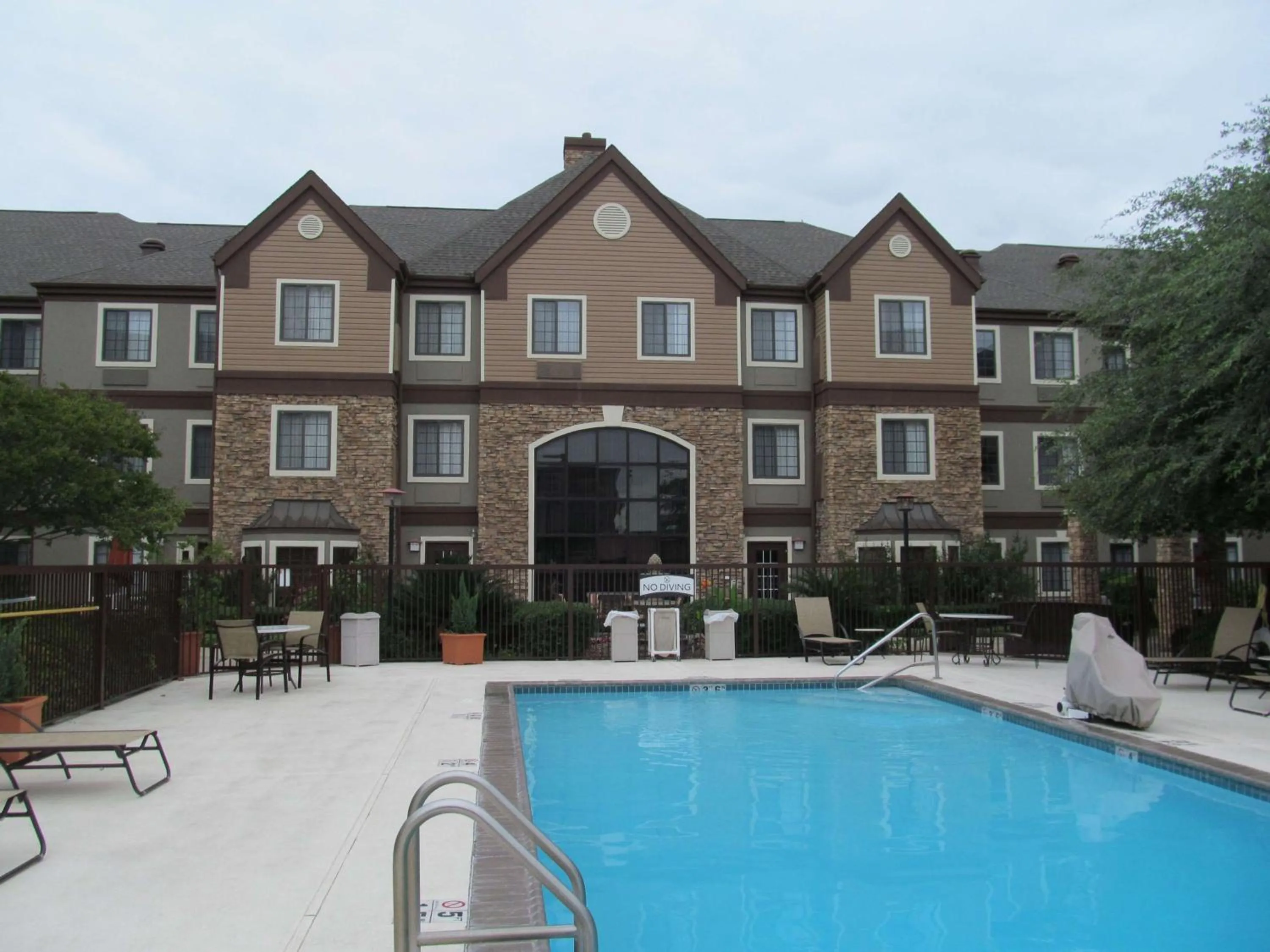 Pool view in Sonesta ES Suites San Antonio Northwest Medical Center