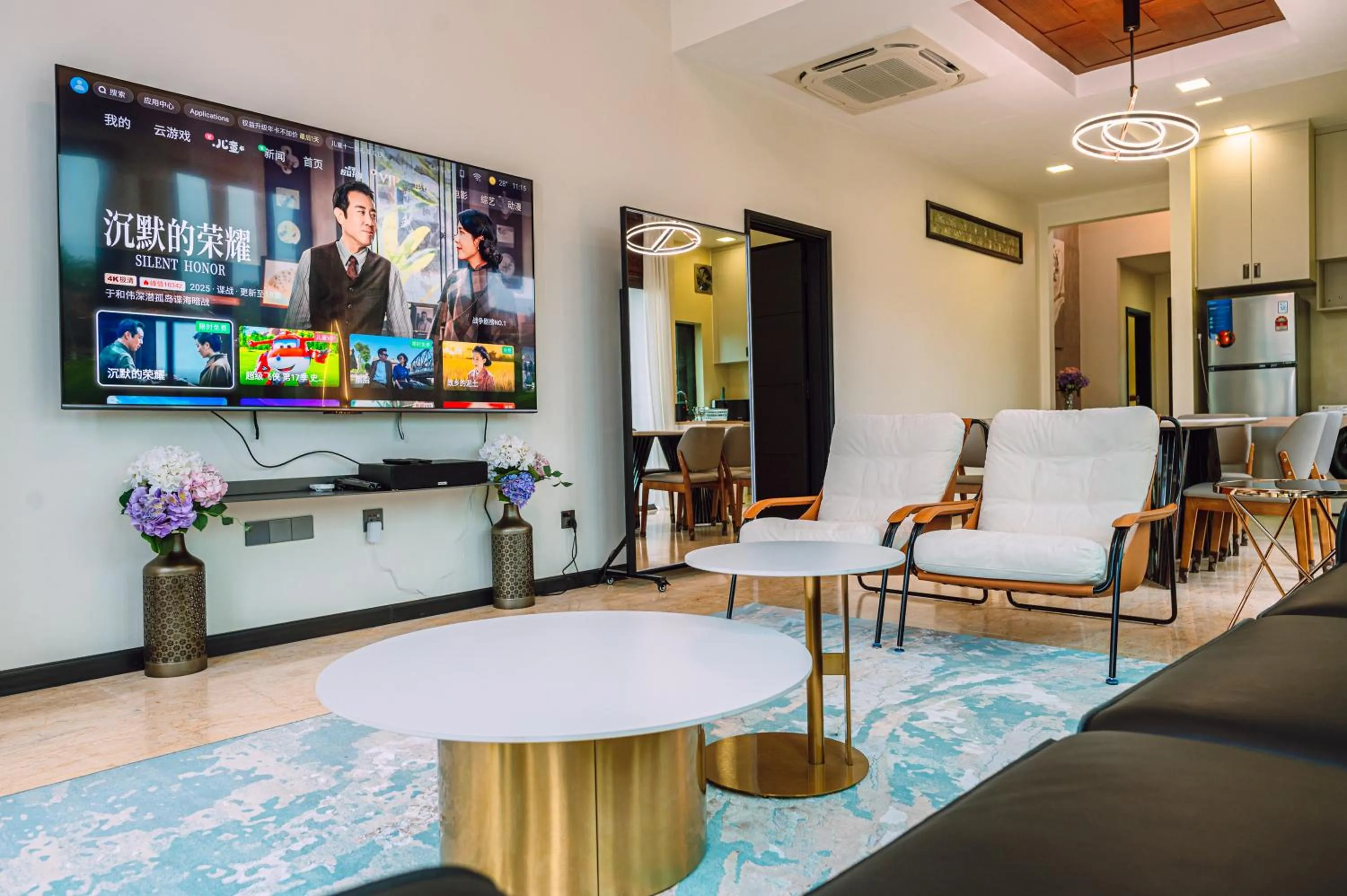 Living room in Sabah Beach Villas & Suites