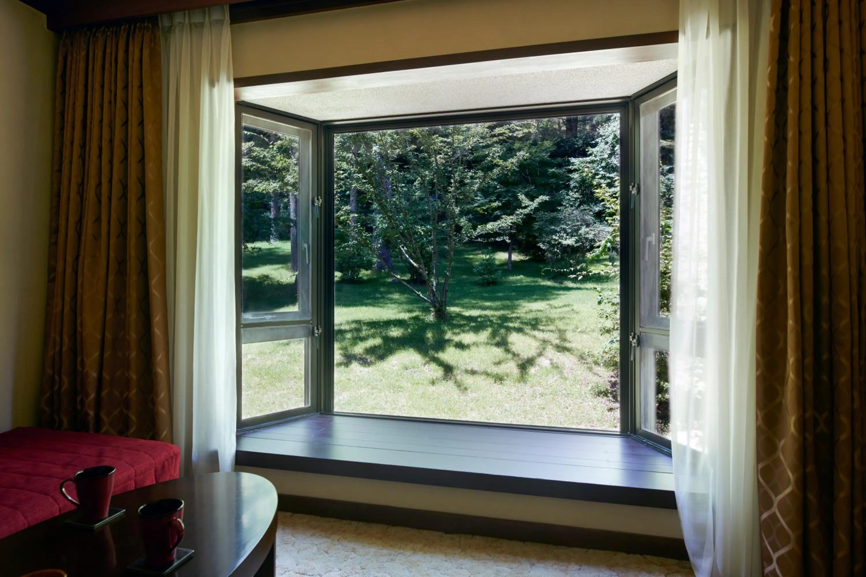 Garden view in Tateshina Tokyu Hotel