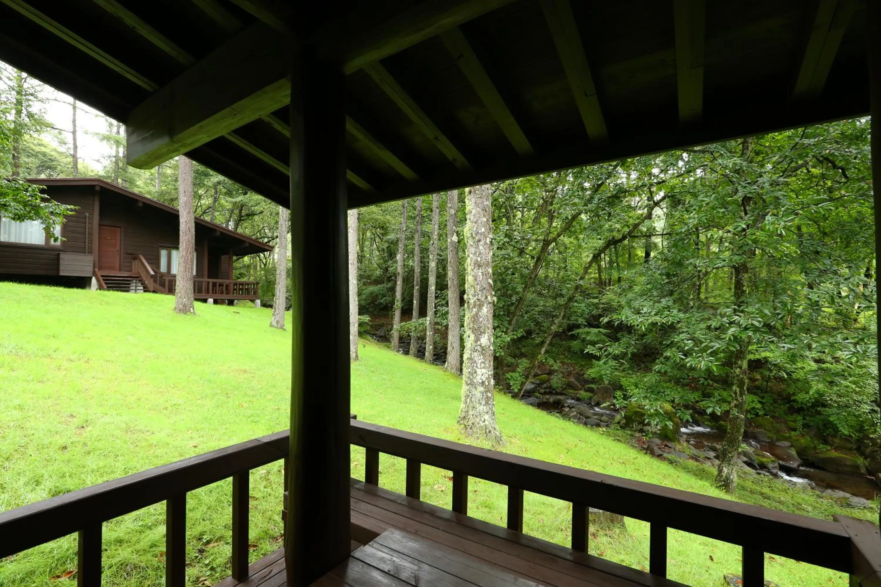 Balcony/Terrace in Tateshina Tokyu Hotel