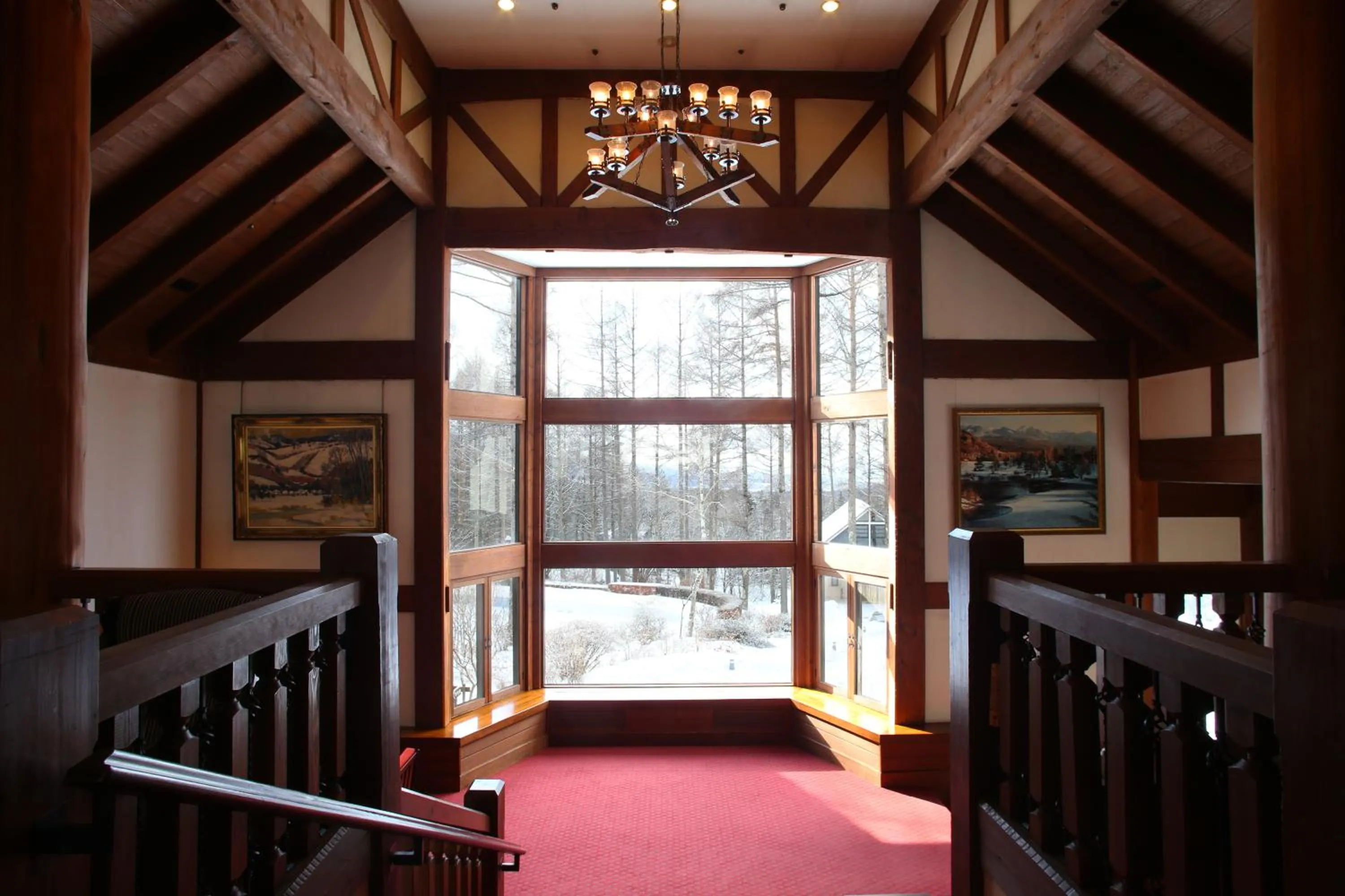 Decorative detail in Tateshina Tokyu Hotel