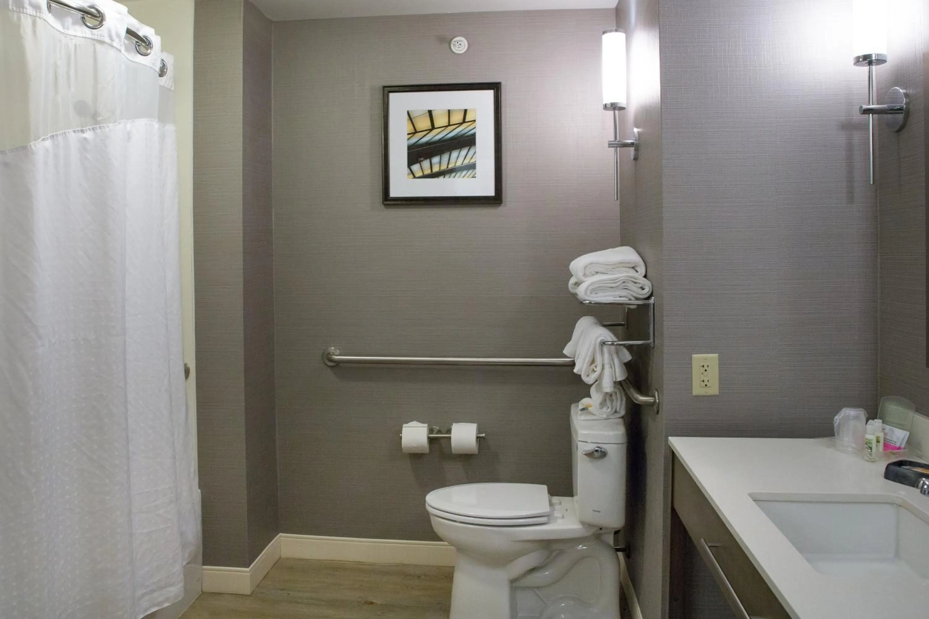 Bathroom in Holiday Inn Hotel & Suites Bloomington Airport by IHG