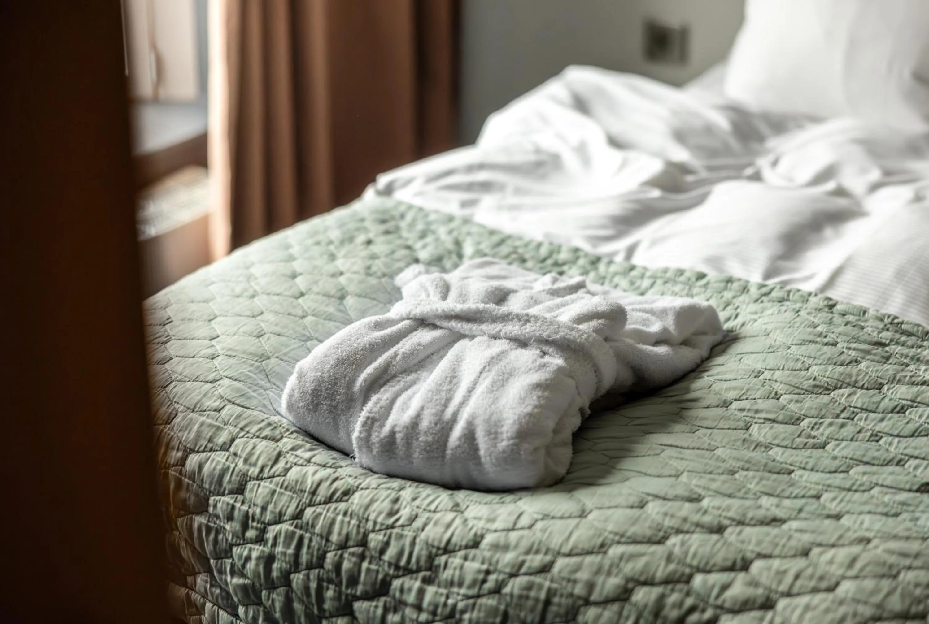towels, Bed in Clarion Hotel Grand Östersund