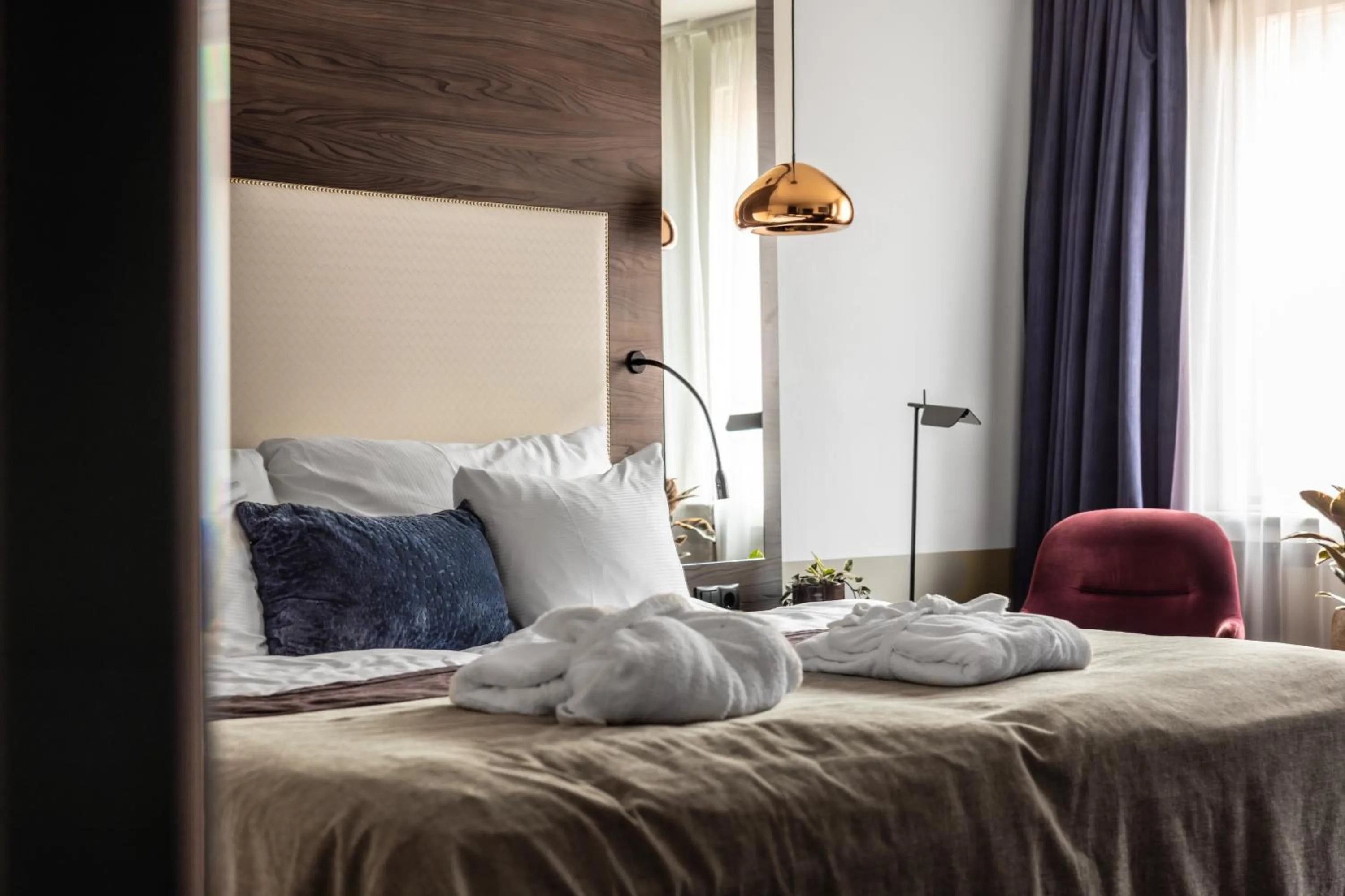 Bed in Clarion Hotel Grand Östersund