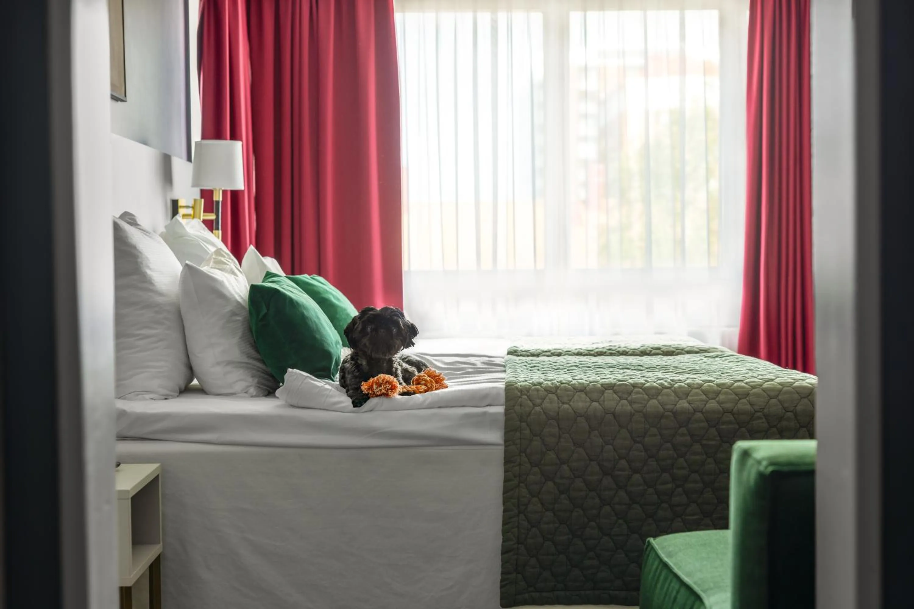 Bedroom, Bed in Clarion Hotel Grand Östersund