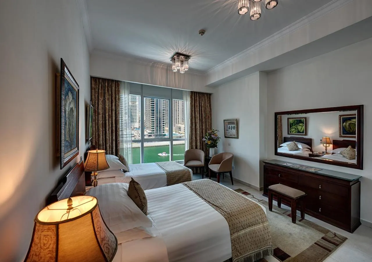 Bedroom, Bed in Marina Hotel Apartments