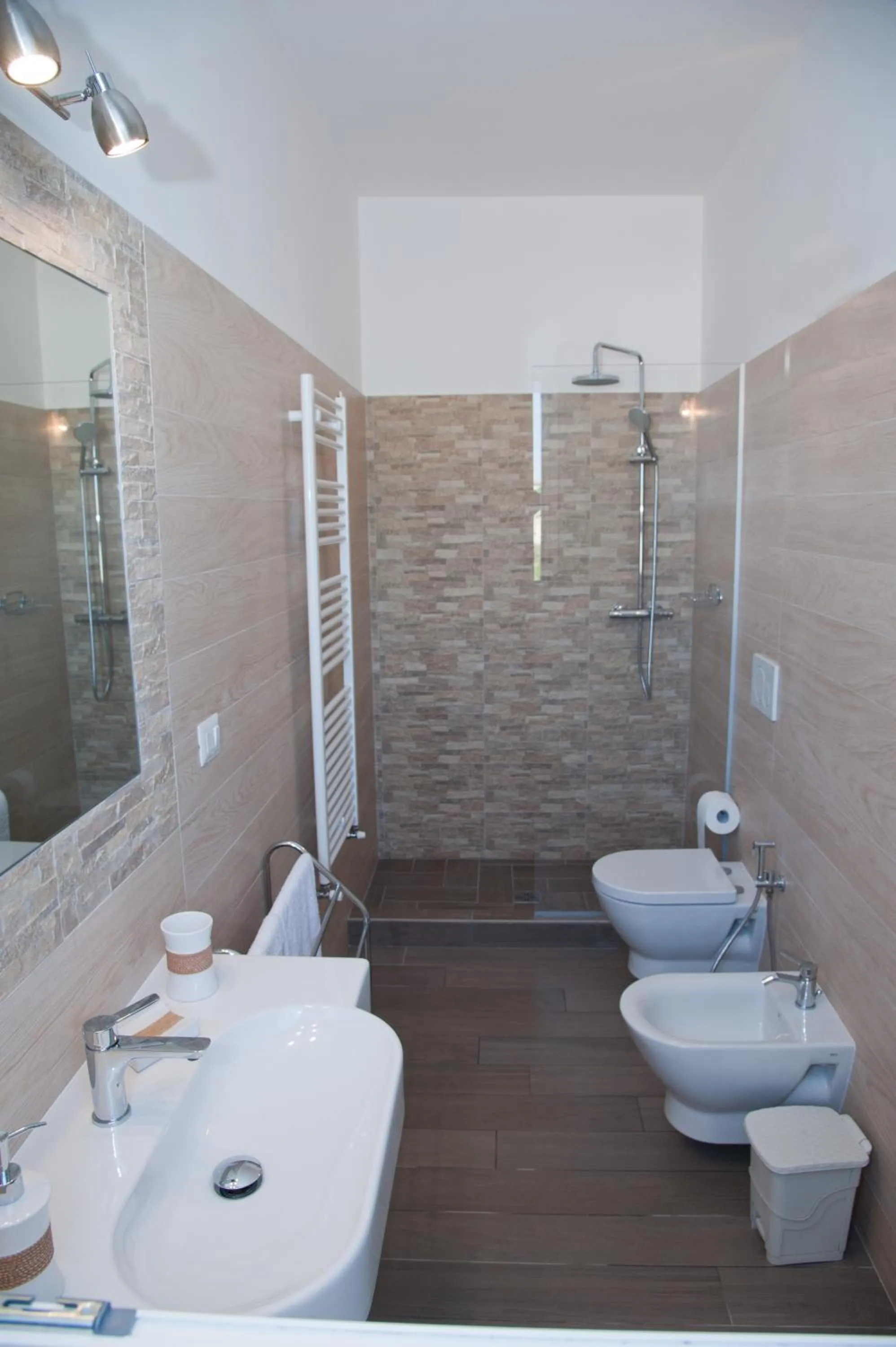 Bathroom in LI CURTI B&B