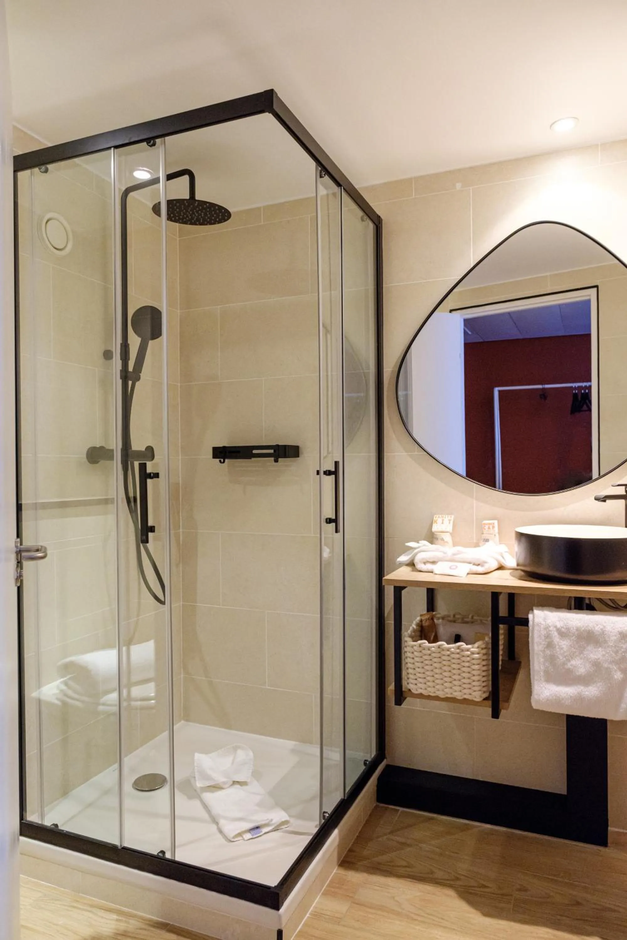 Shower in Aiden by Best Western Paris Roissy CDG