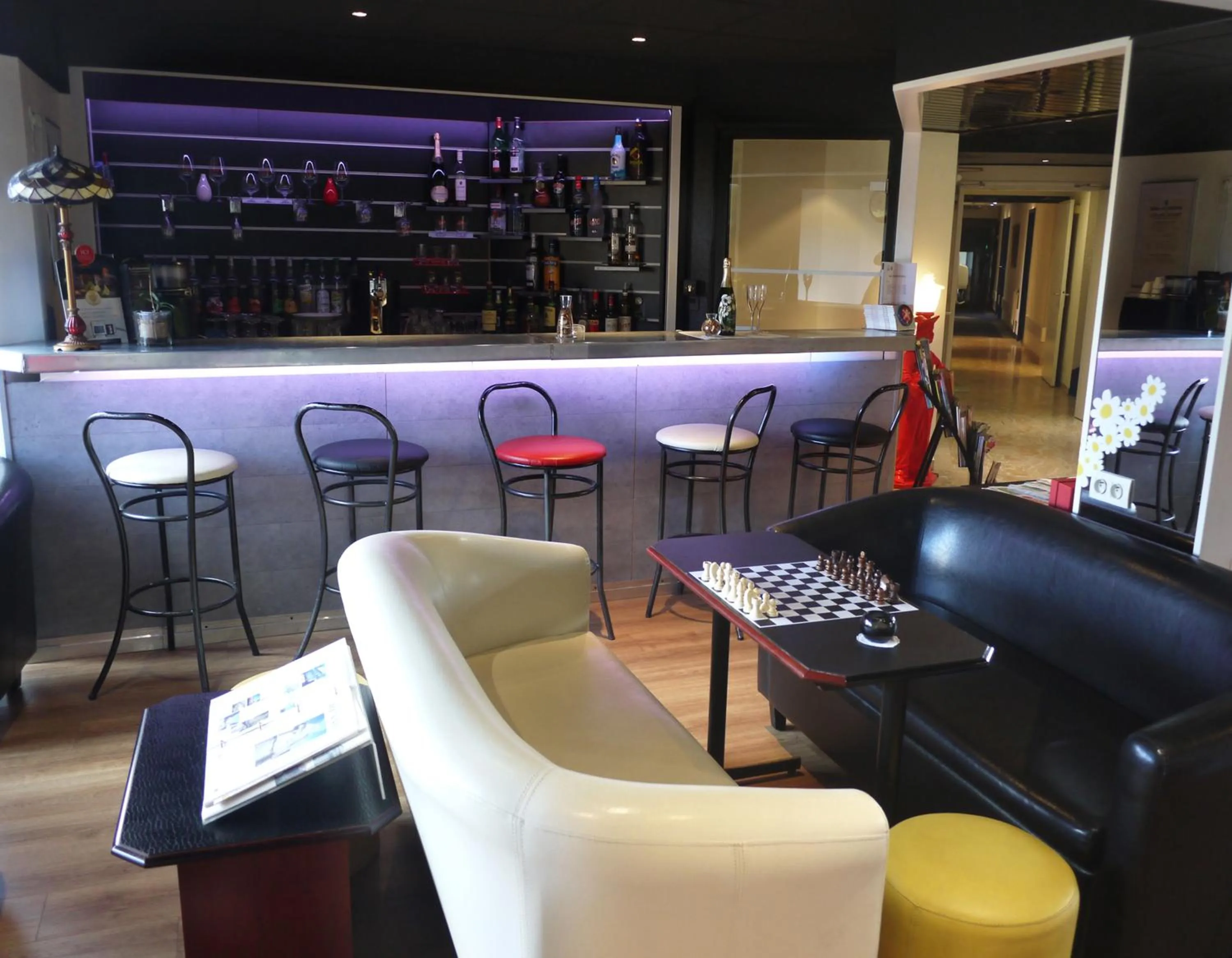 Lobby or reception in Kyriad Direct Rennes Ouest