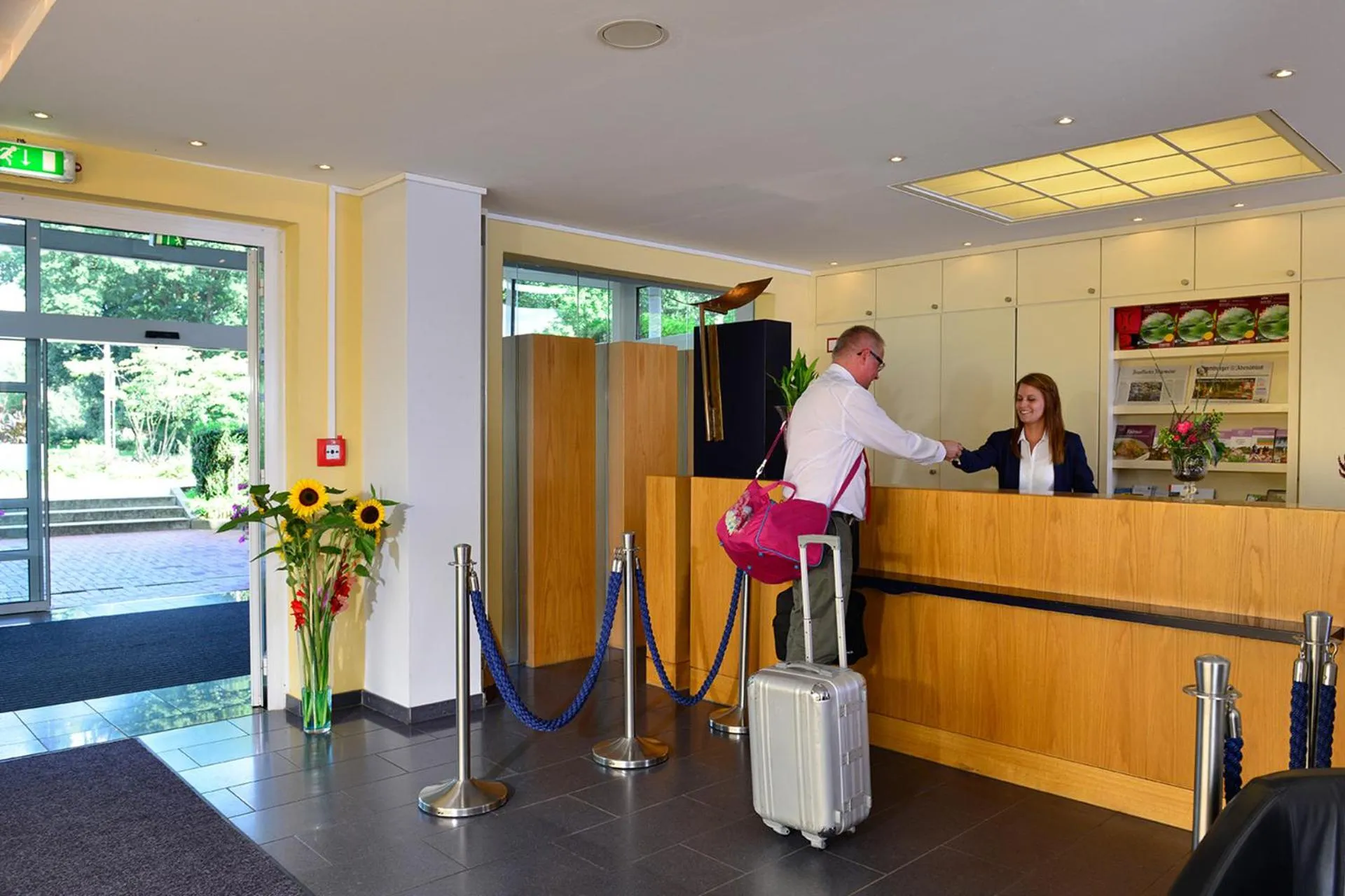 Lobby or reception in Roomingtons Lüneburger Heide