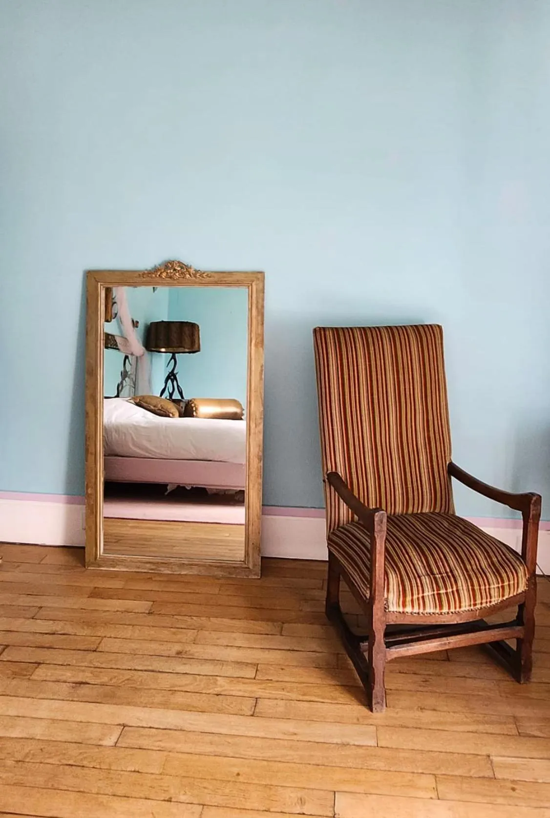 Decorative detail, Bed in Maison d'hôtes Stella Cadente