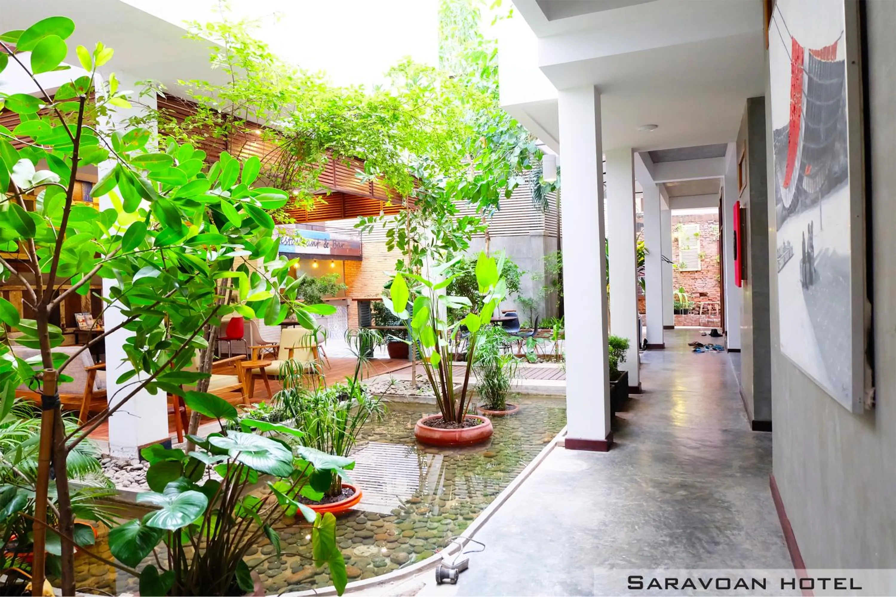 Lobby or reception in Saravoan Royal Palace