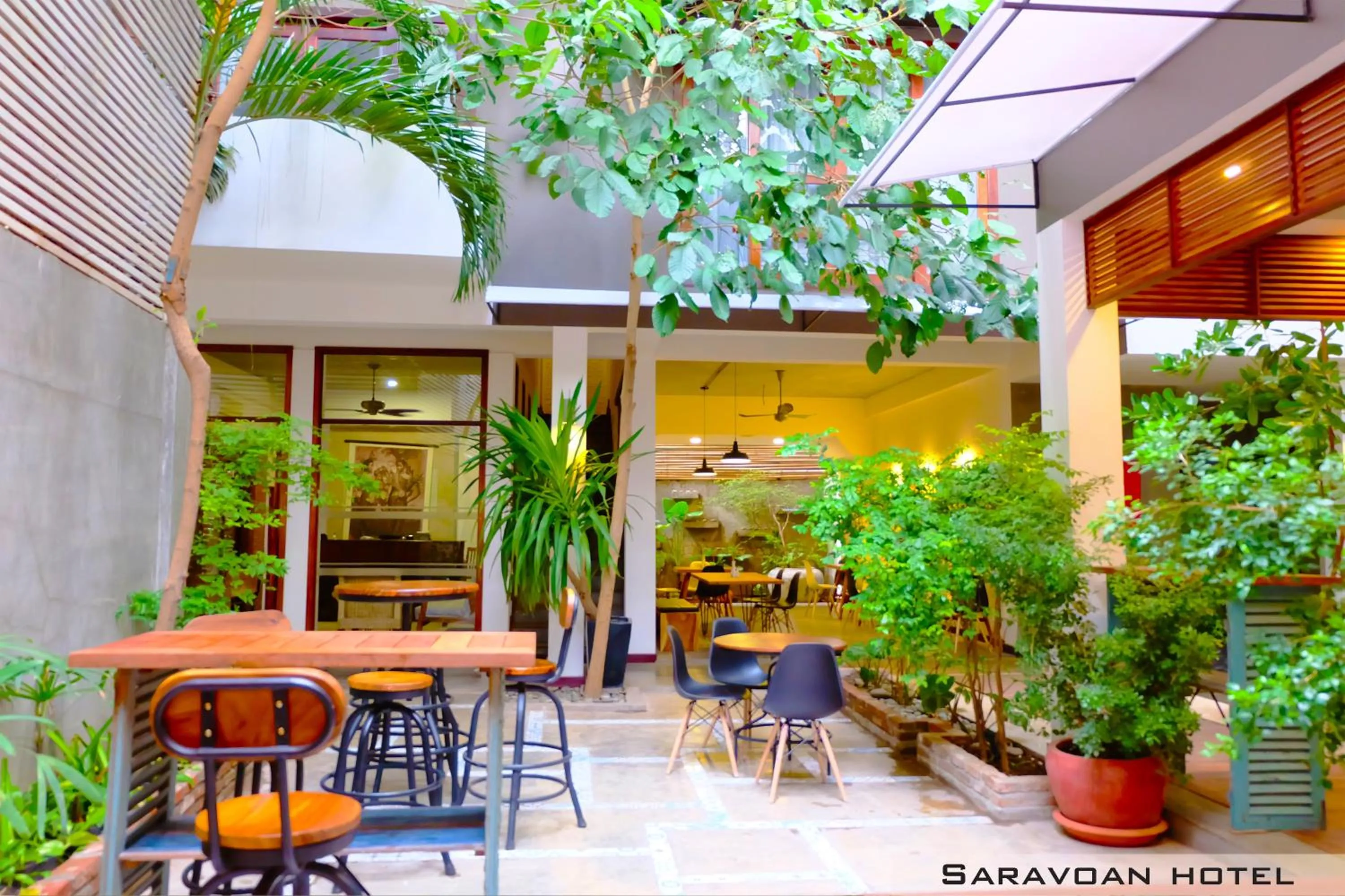 Facade/entrance in Saravoan Royal Palace