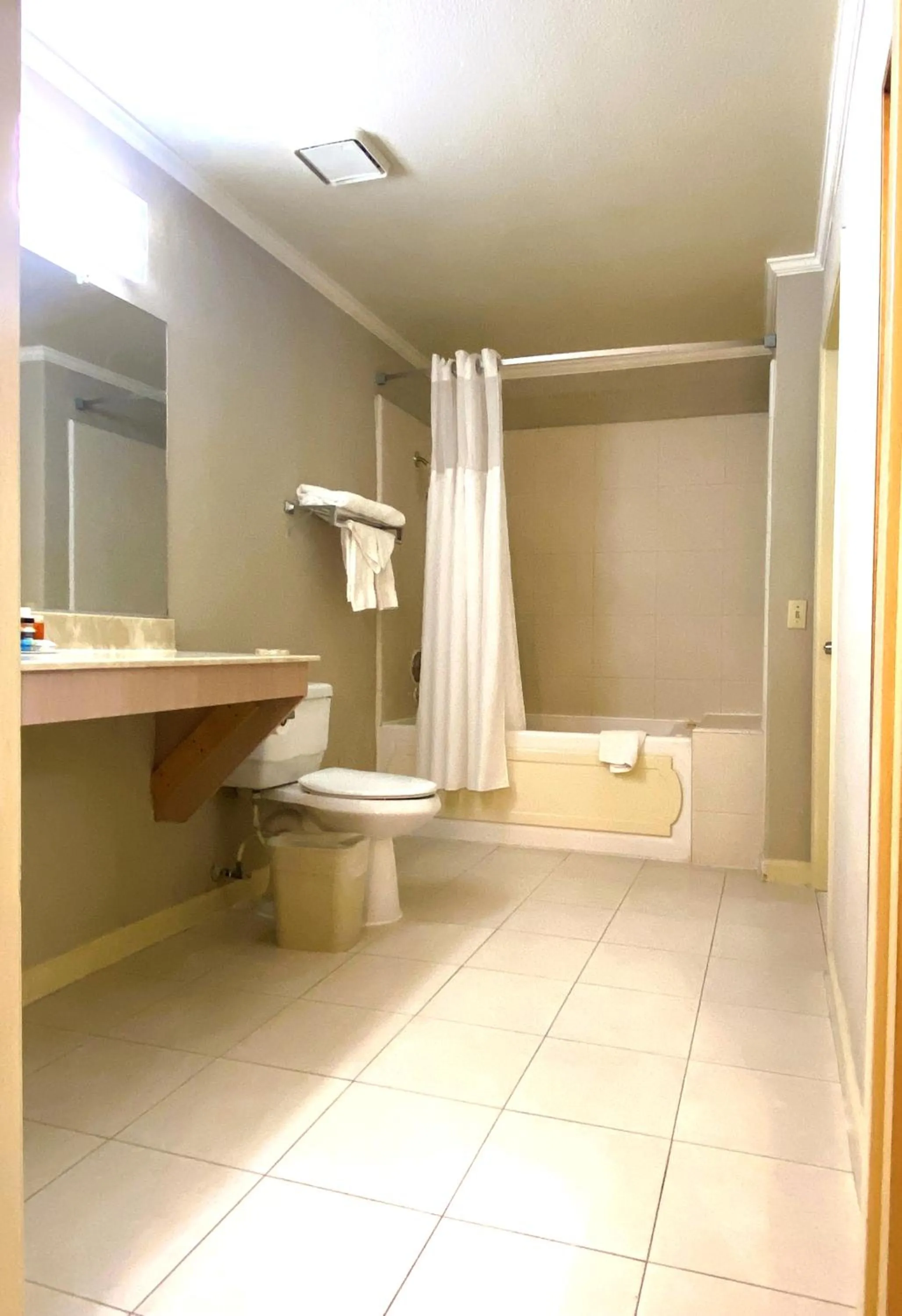 Bathroom in Ramada by Wyndham Los Angeles/Wilshire Center