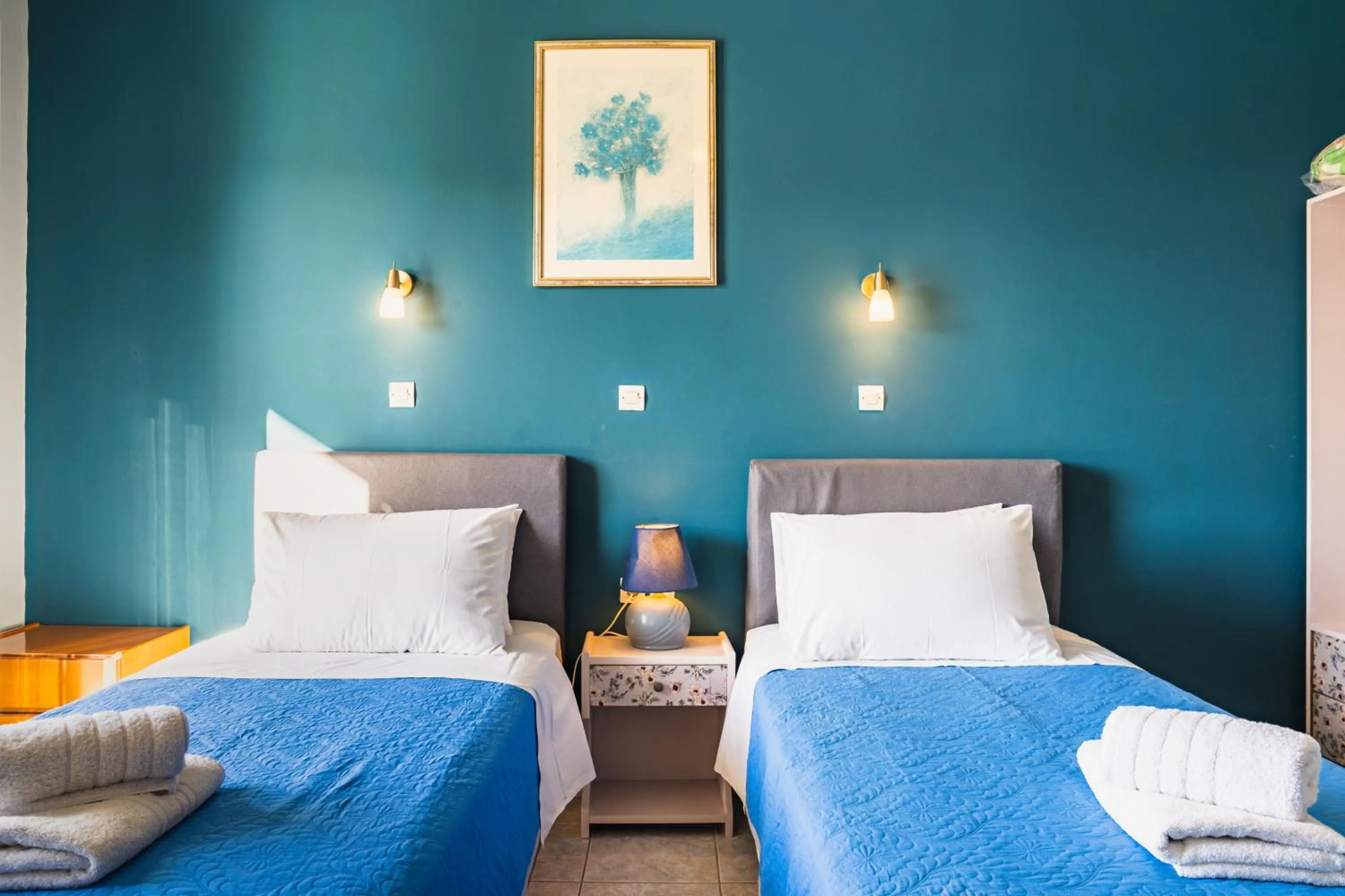 Bedroom, Bed in Anastasia Studios Katelios