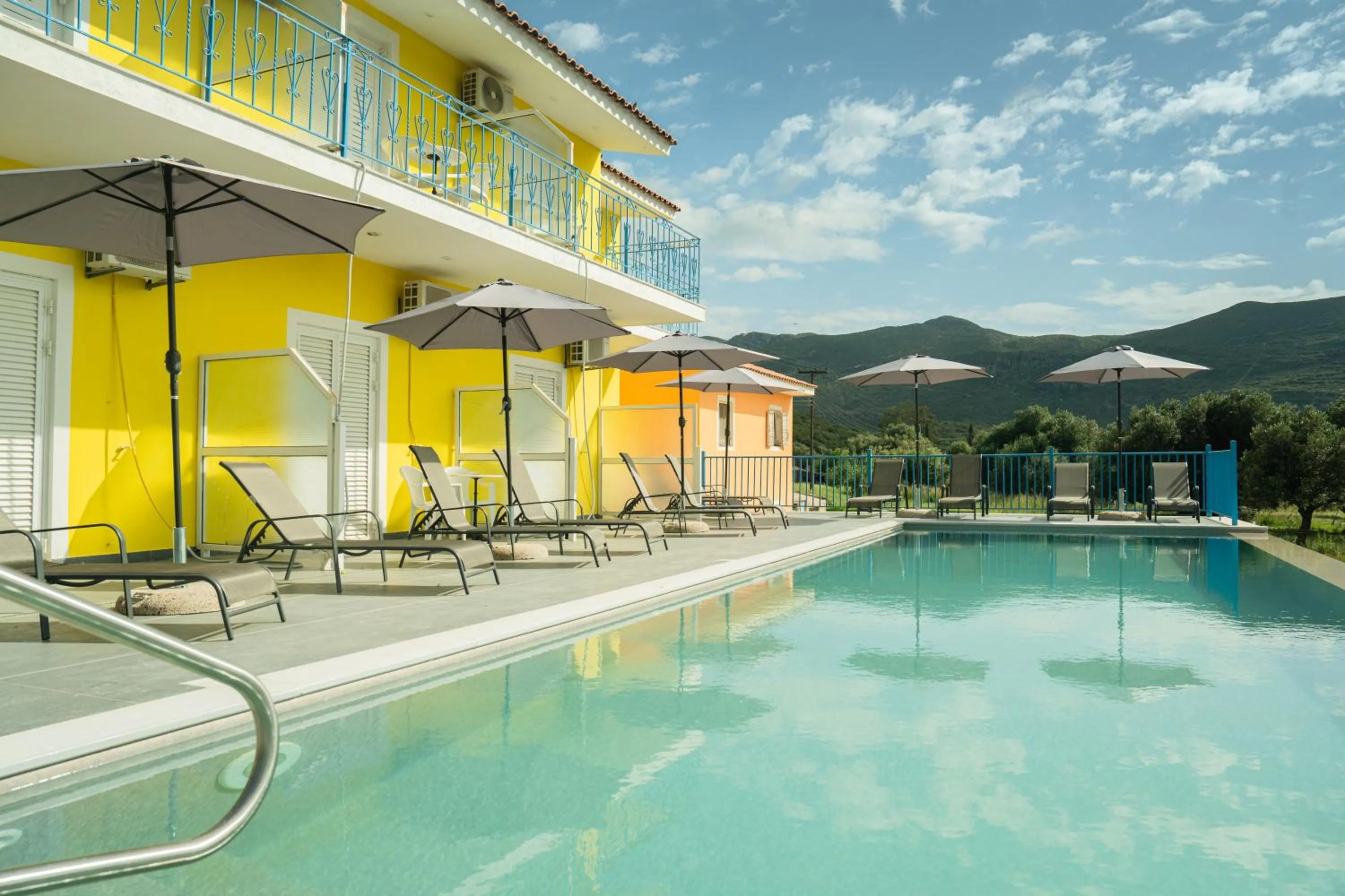 Swimming pool in Anastasia Studios Katelios