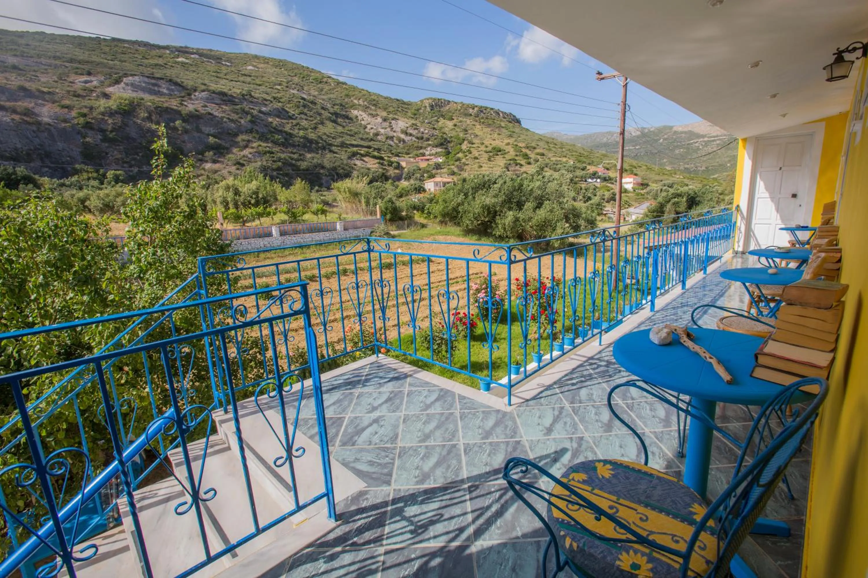 Balcony/Terrace in Anastasia Studios Katelios