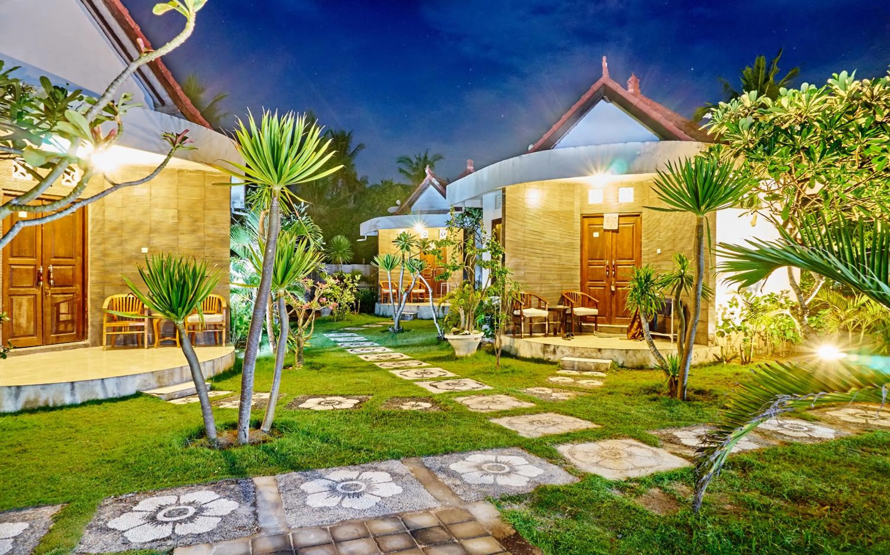 Garden in Scoobydoo Bungalow