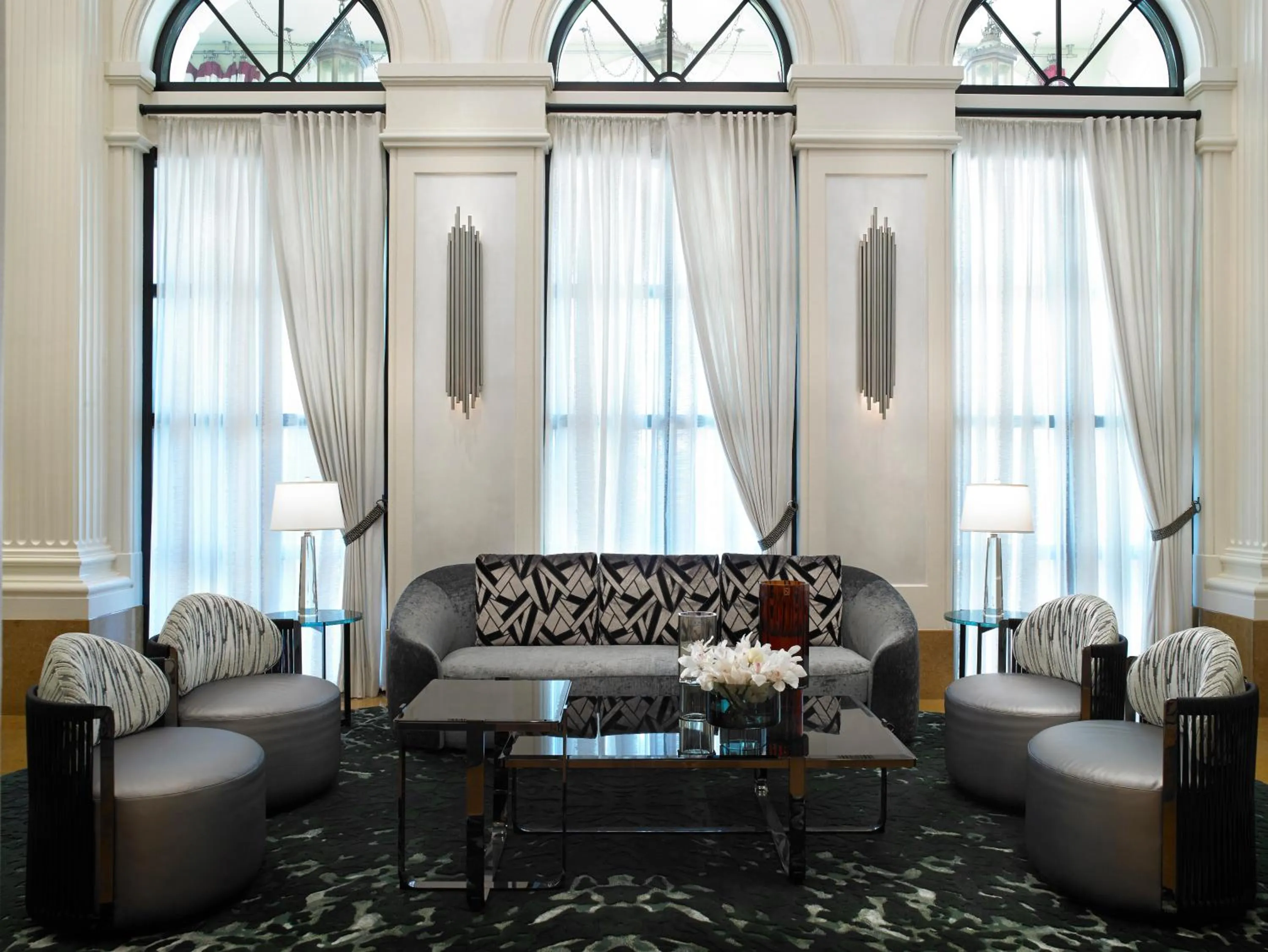 Lobby or reception in Acqualina Resort and Residences