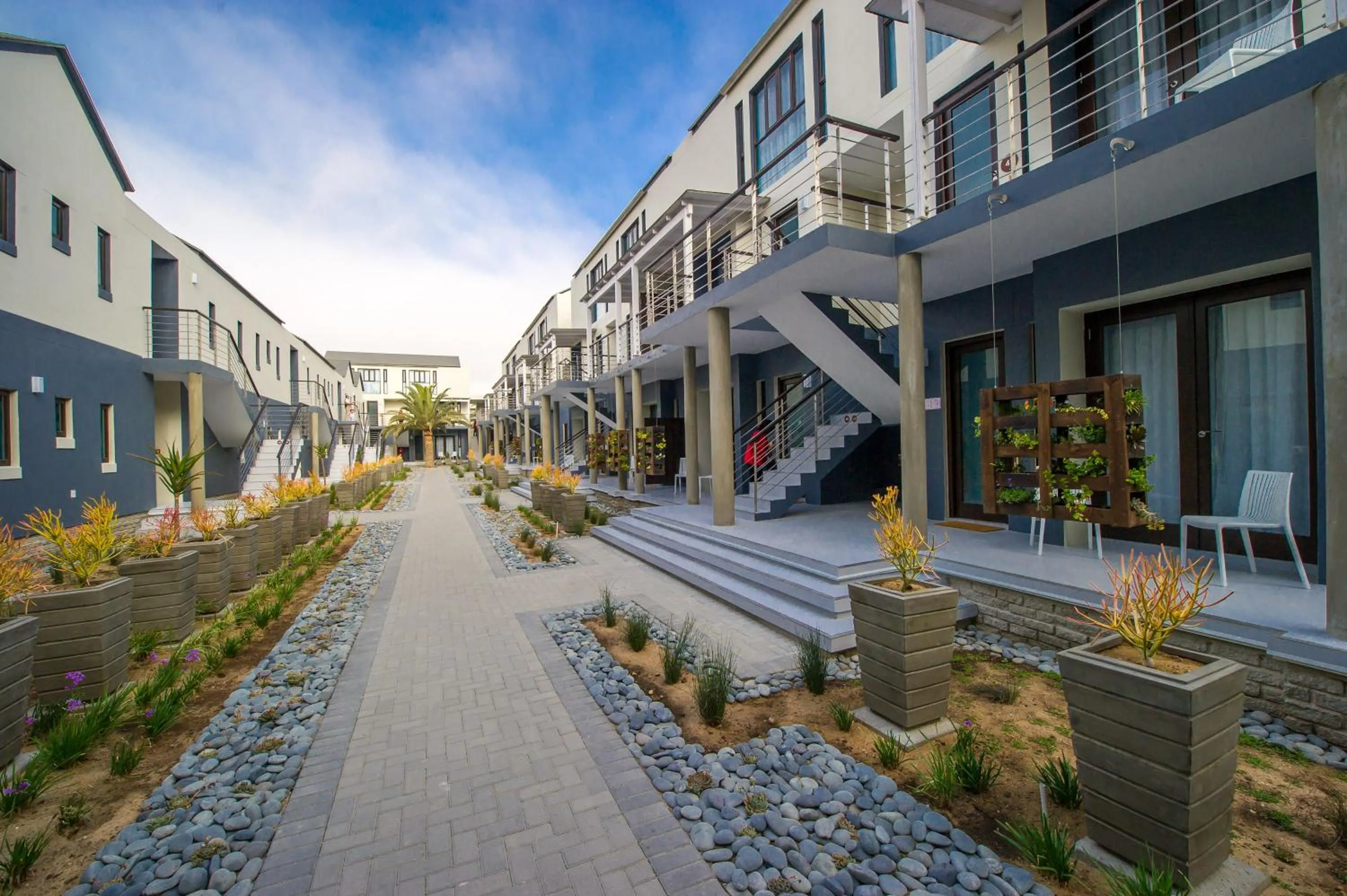 Facade/entrance in The Delight Swakopmund