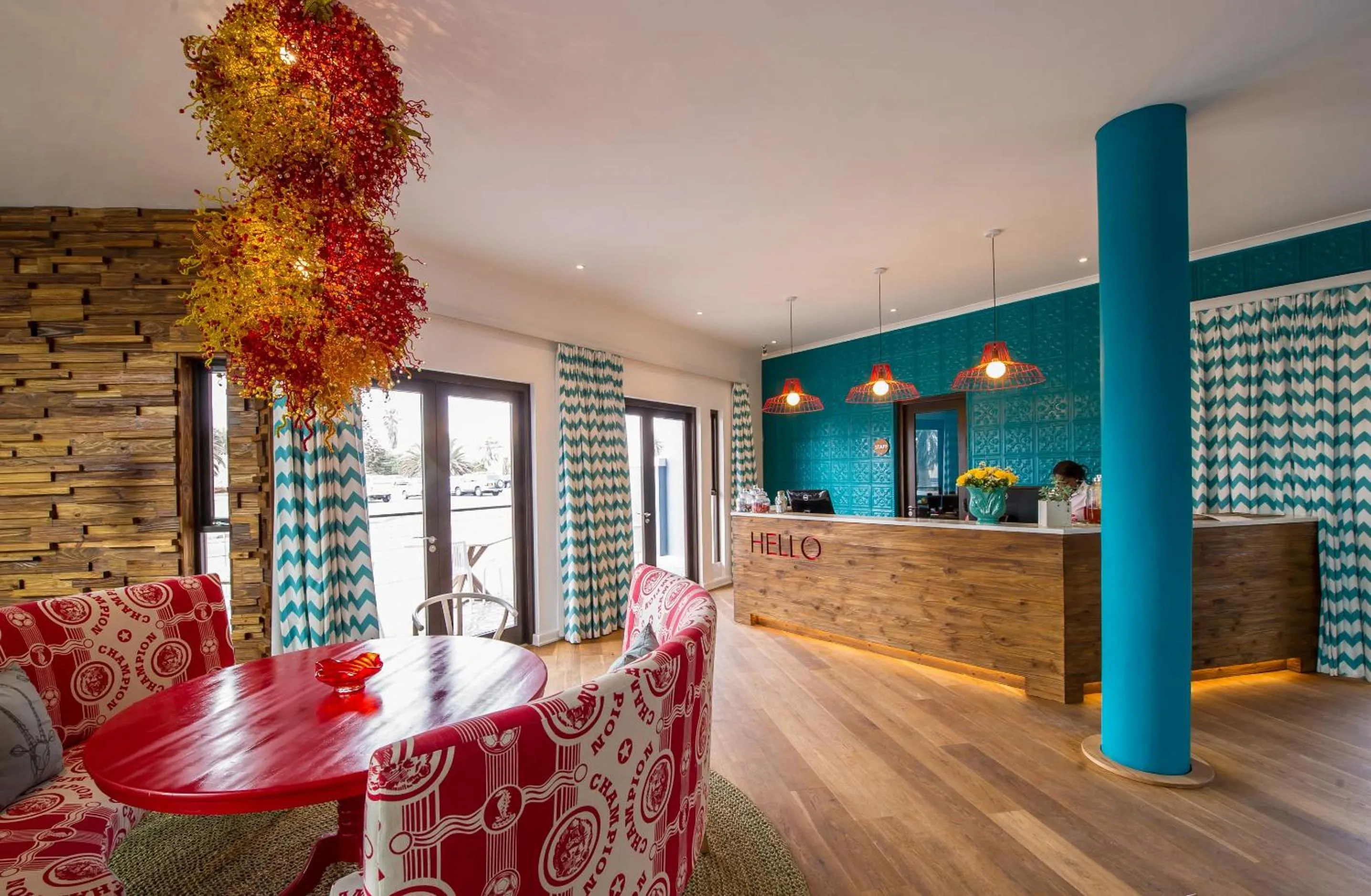 Lobby or reception in The Delight Swakopmund