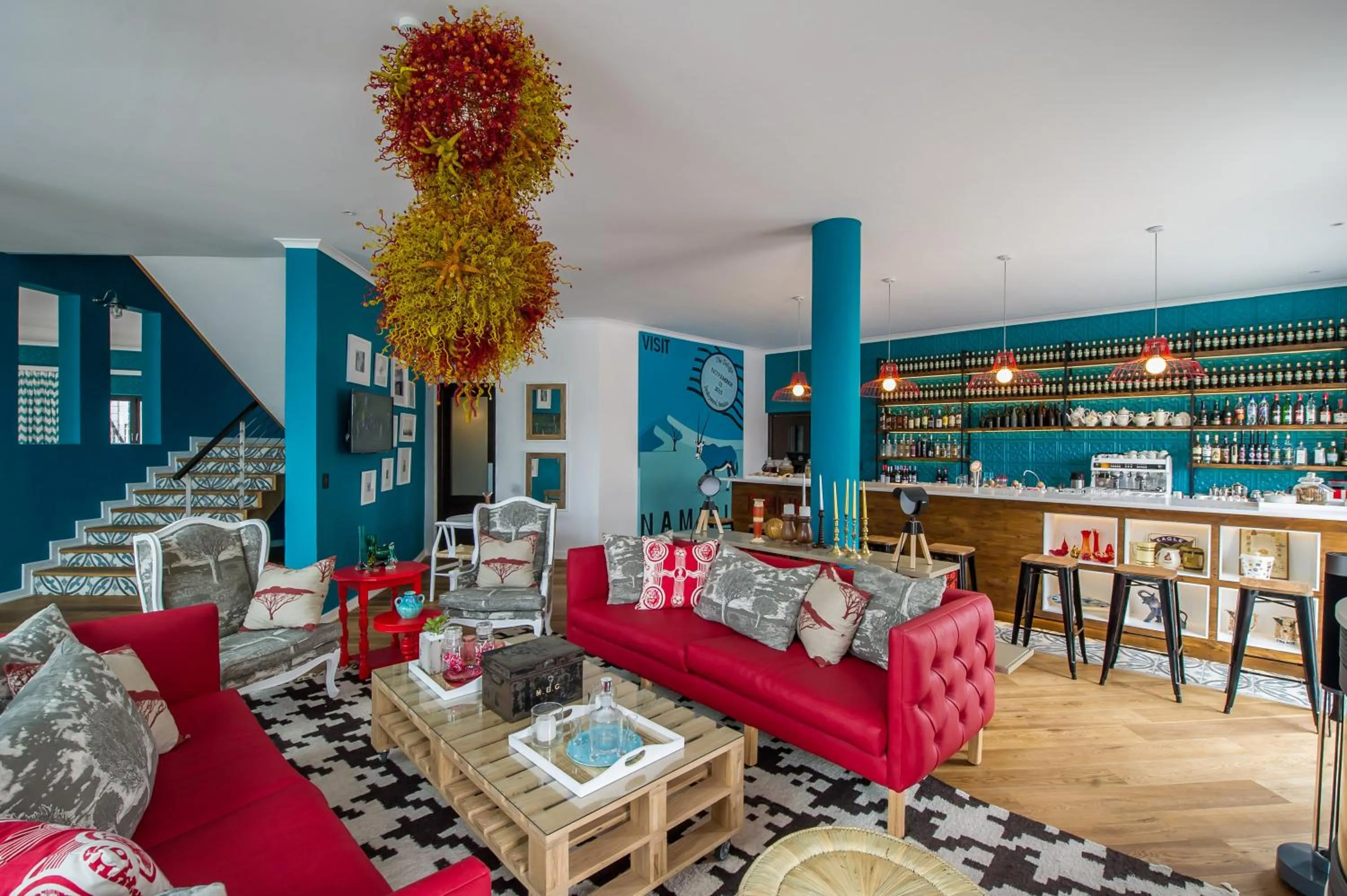 Lounge or bar in The Delight Swakopmund