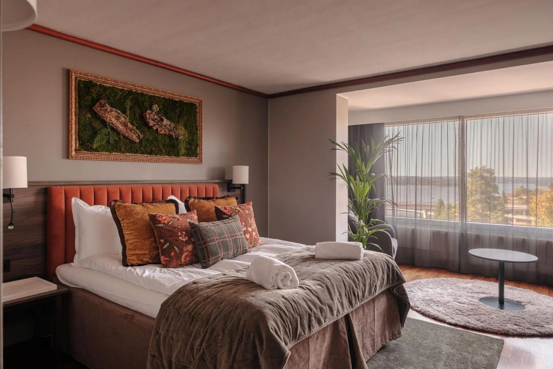 Bed in Villa Foresta