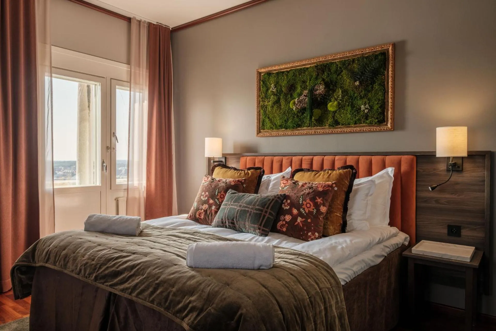 Bed in Villa Foresta