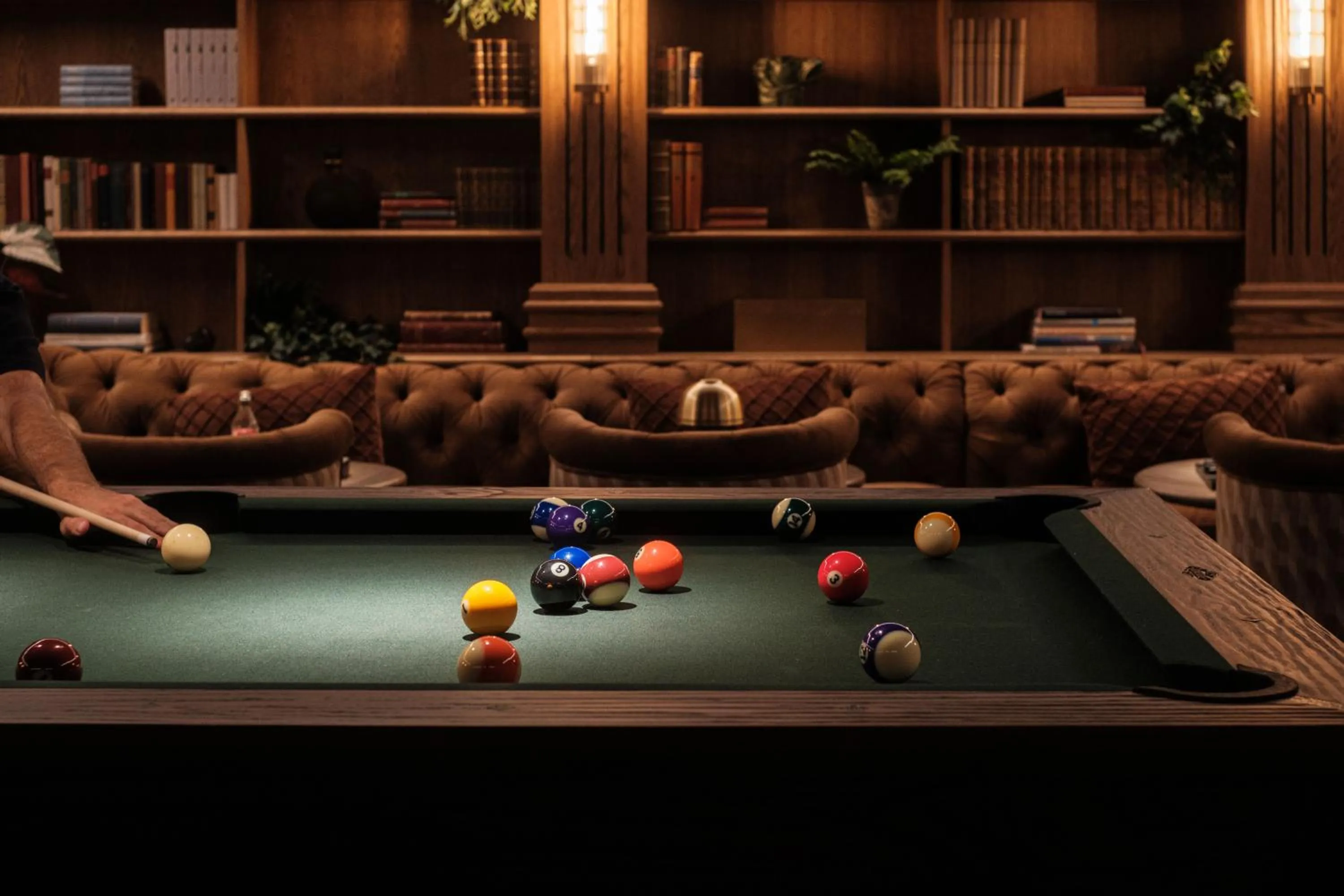 Billiard in Villa Foresta