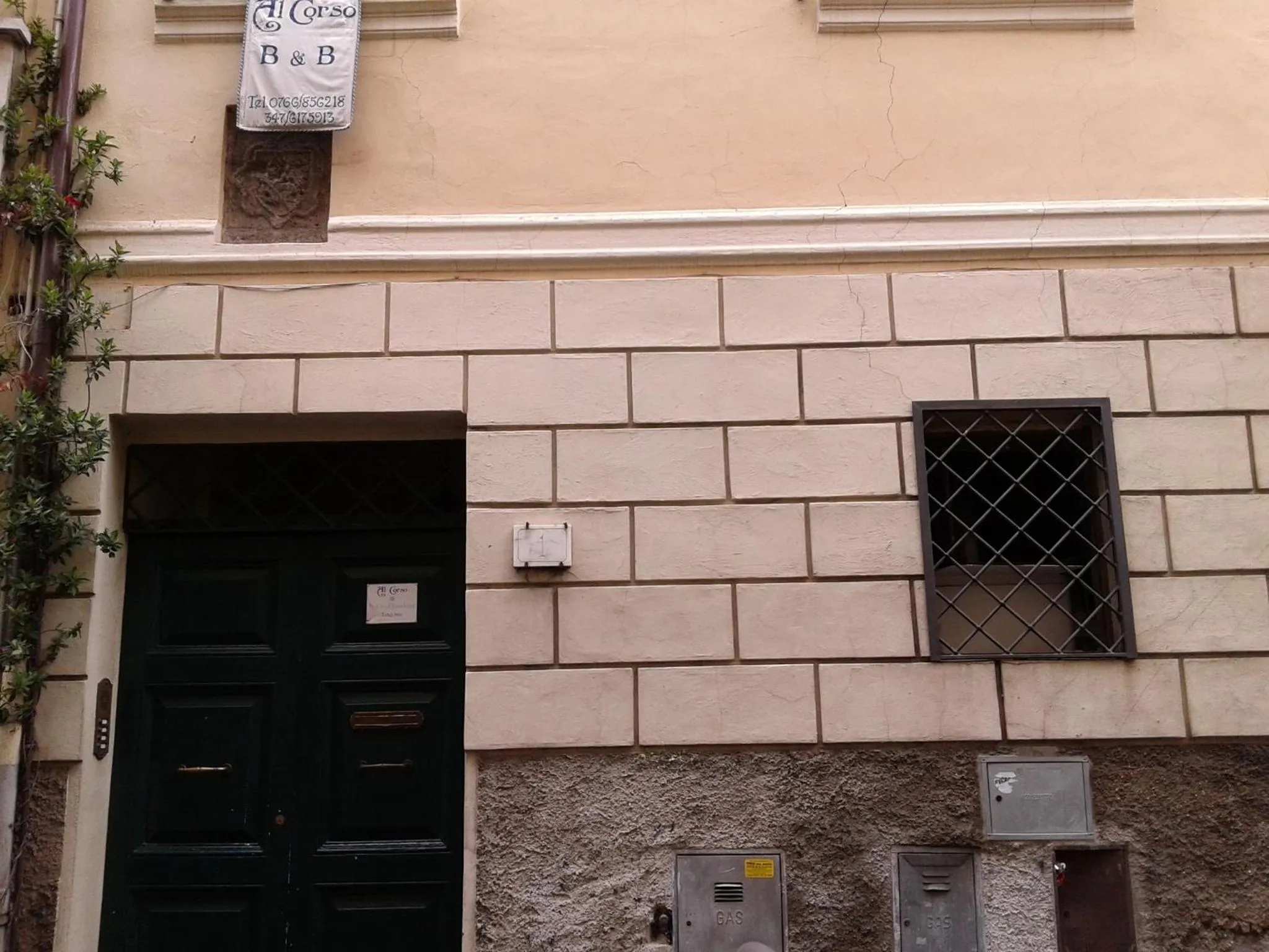 Facade/entrance in B&B al Corso