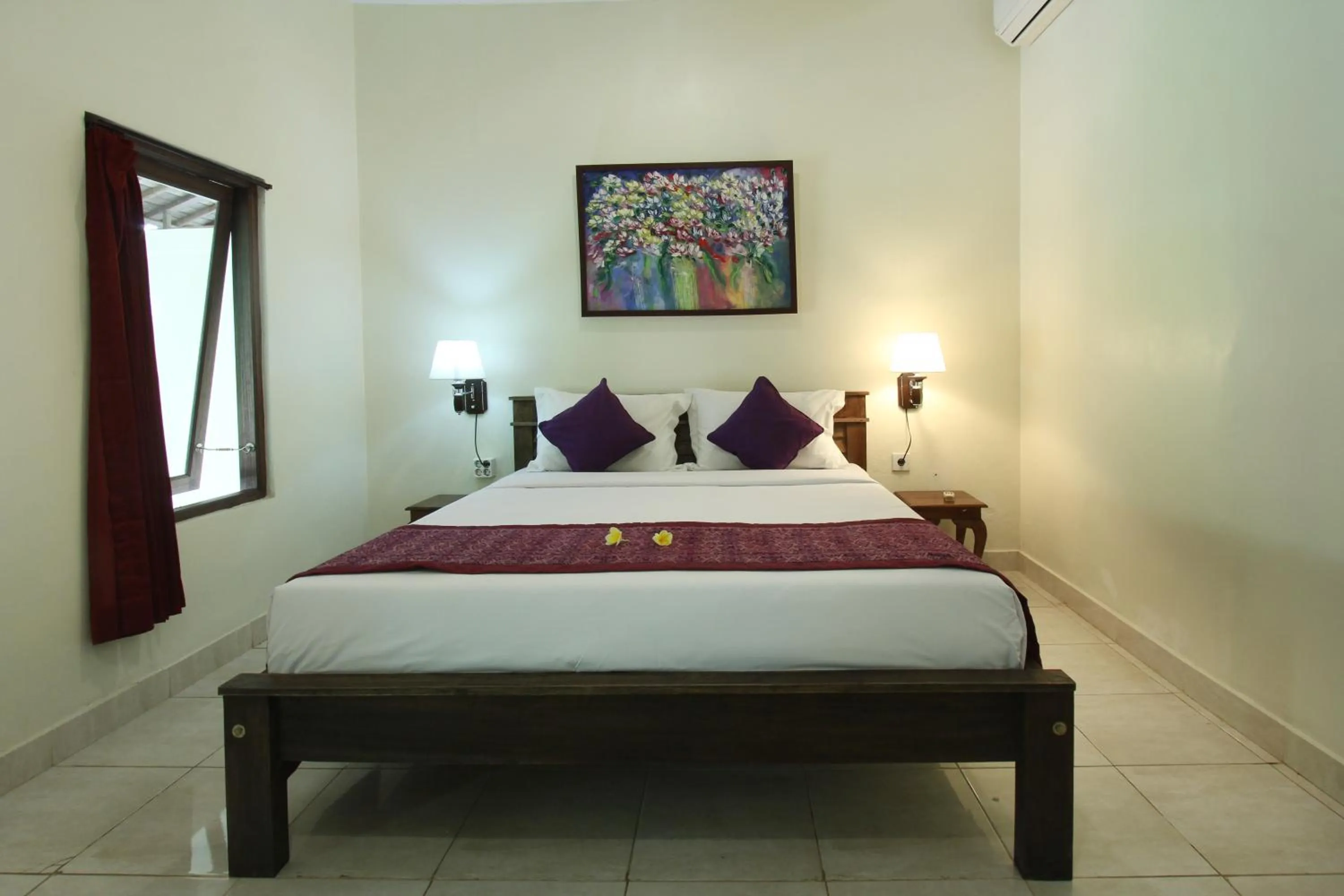 bunk bed, Bed in Nara Ubud Cottage by Mahaputra