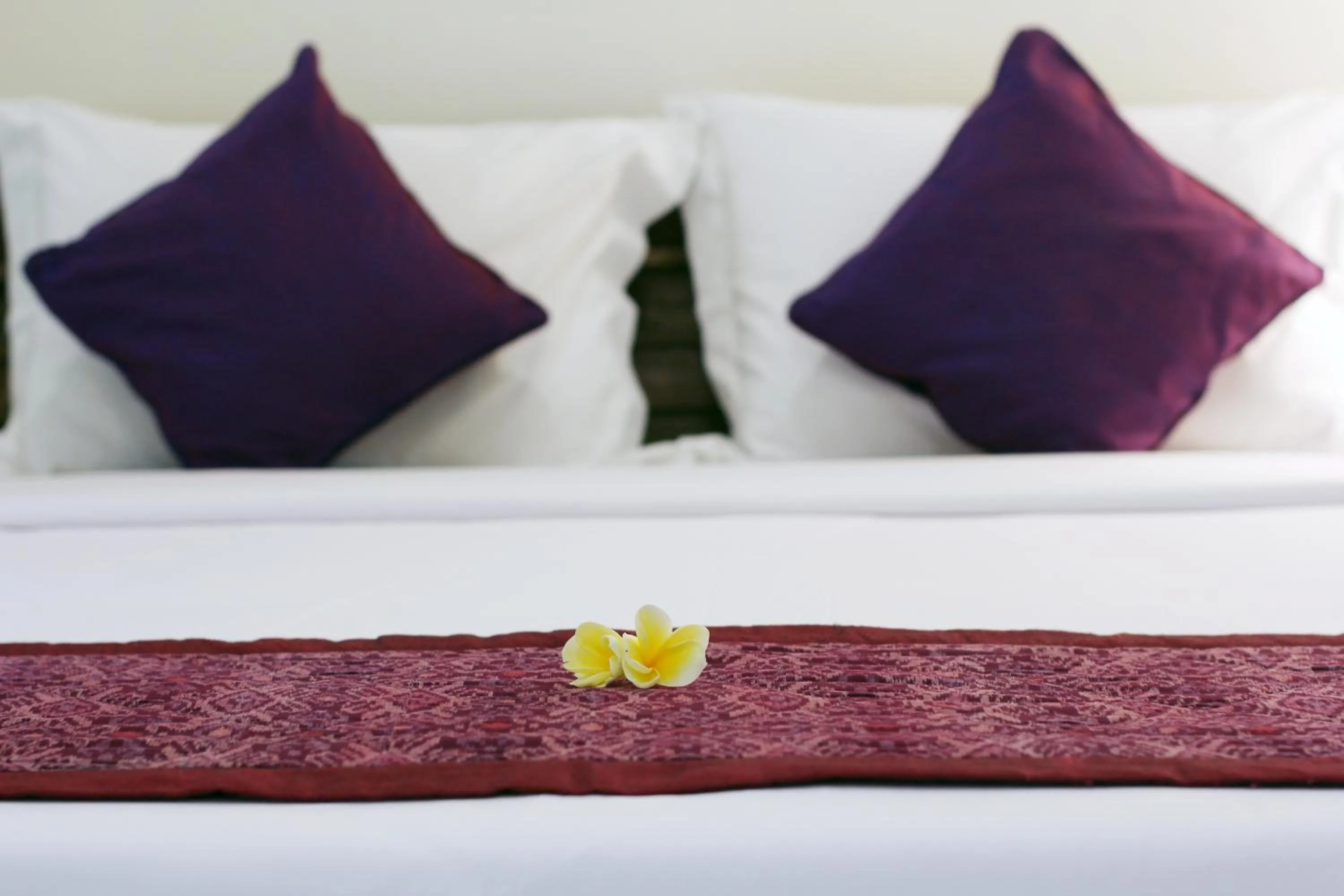 Bedroom, Bed in Nara Ubud Cottage by Mahaputra