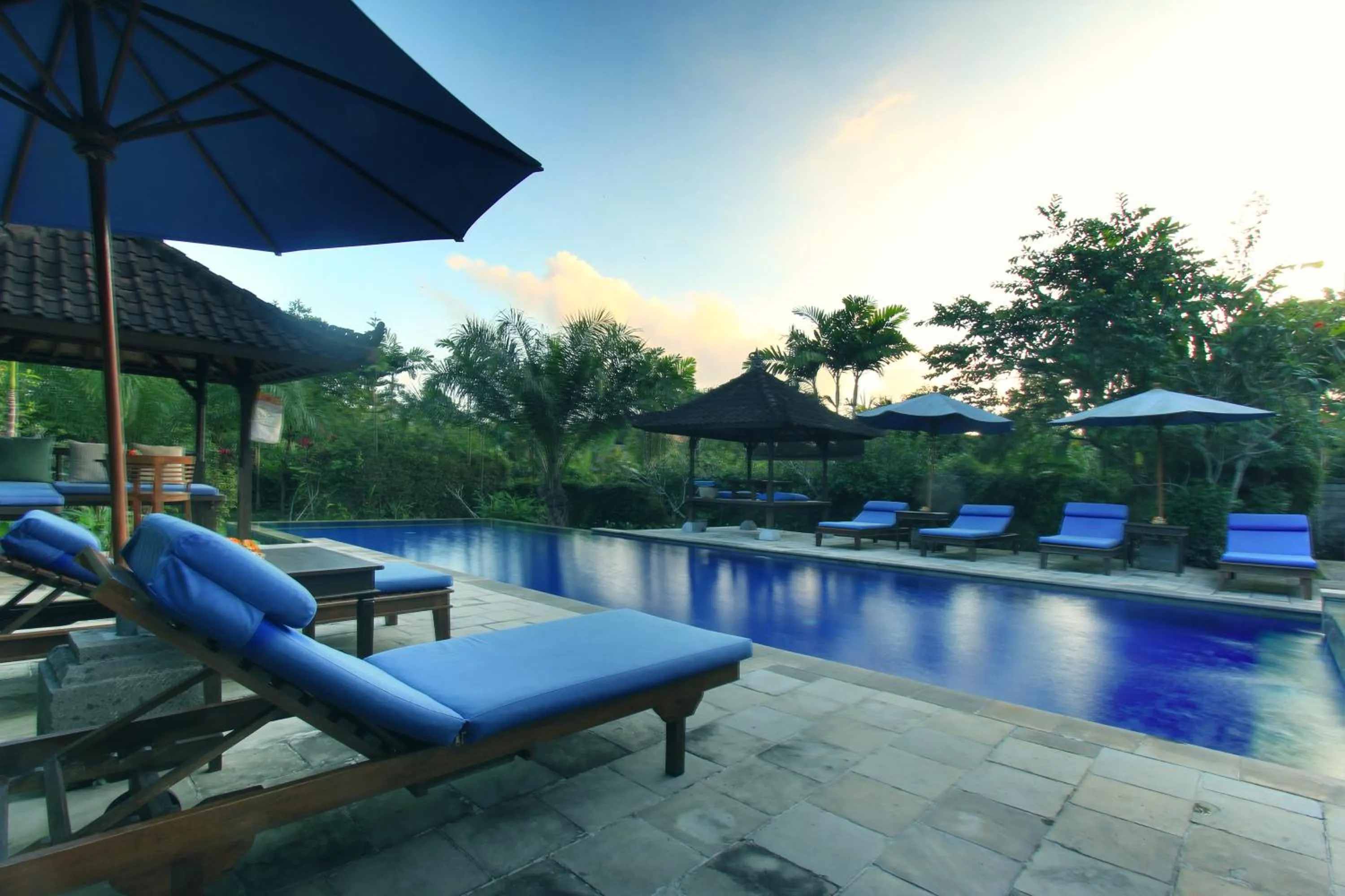 Swimming pool in Nara Ubud Cottage by Mahaputra