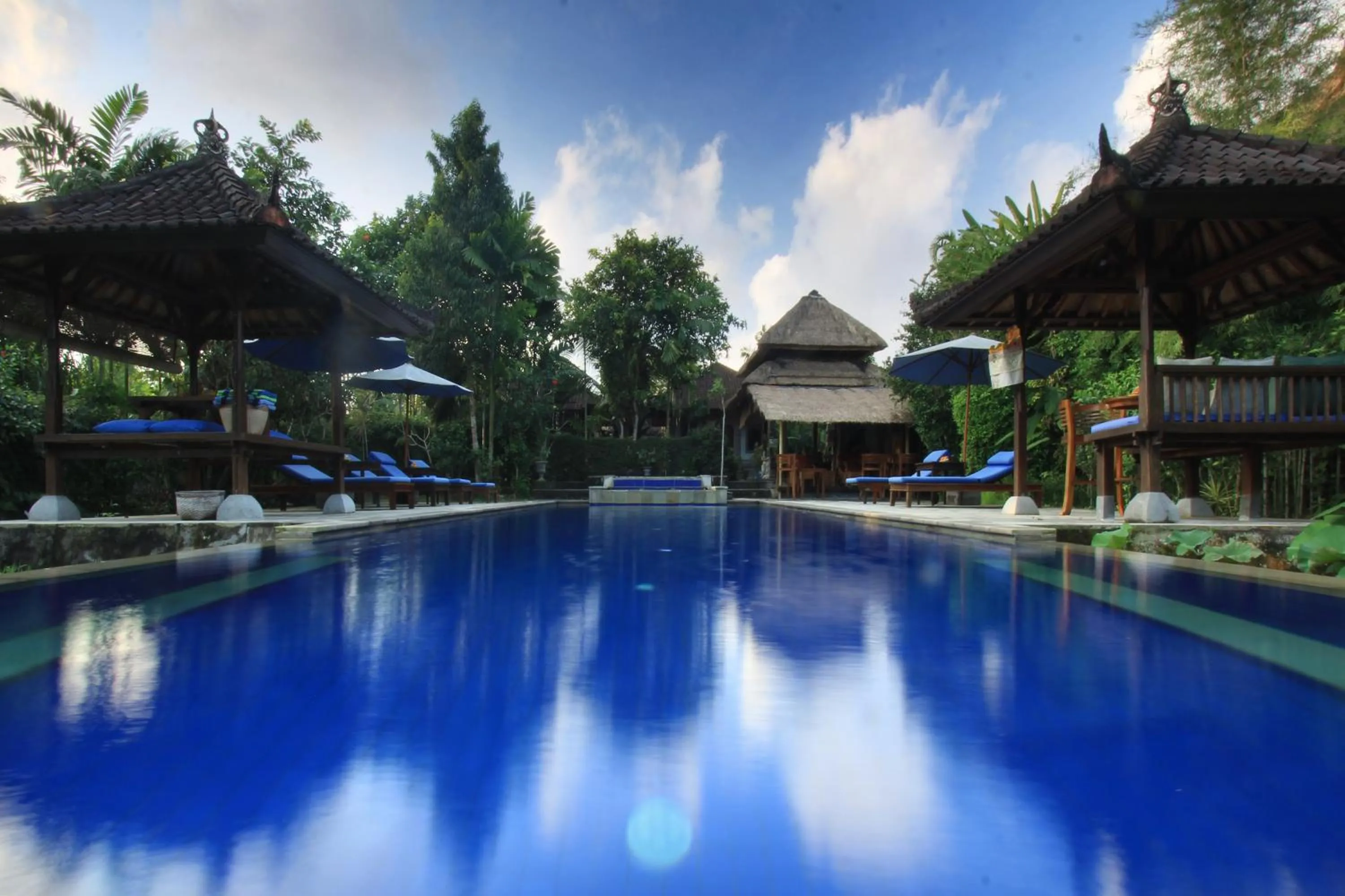 Swimming pool in Nara Ubud Cottage by Mahaputra