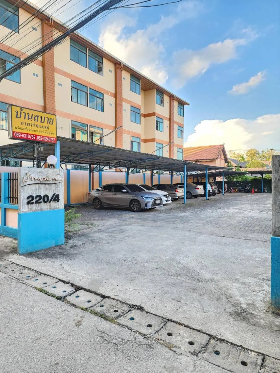 Parking in Sleep Airport Chiang Mai