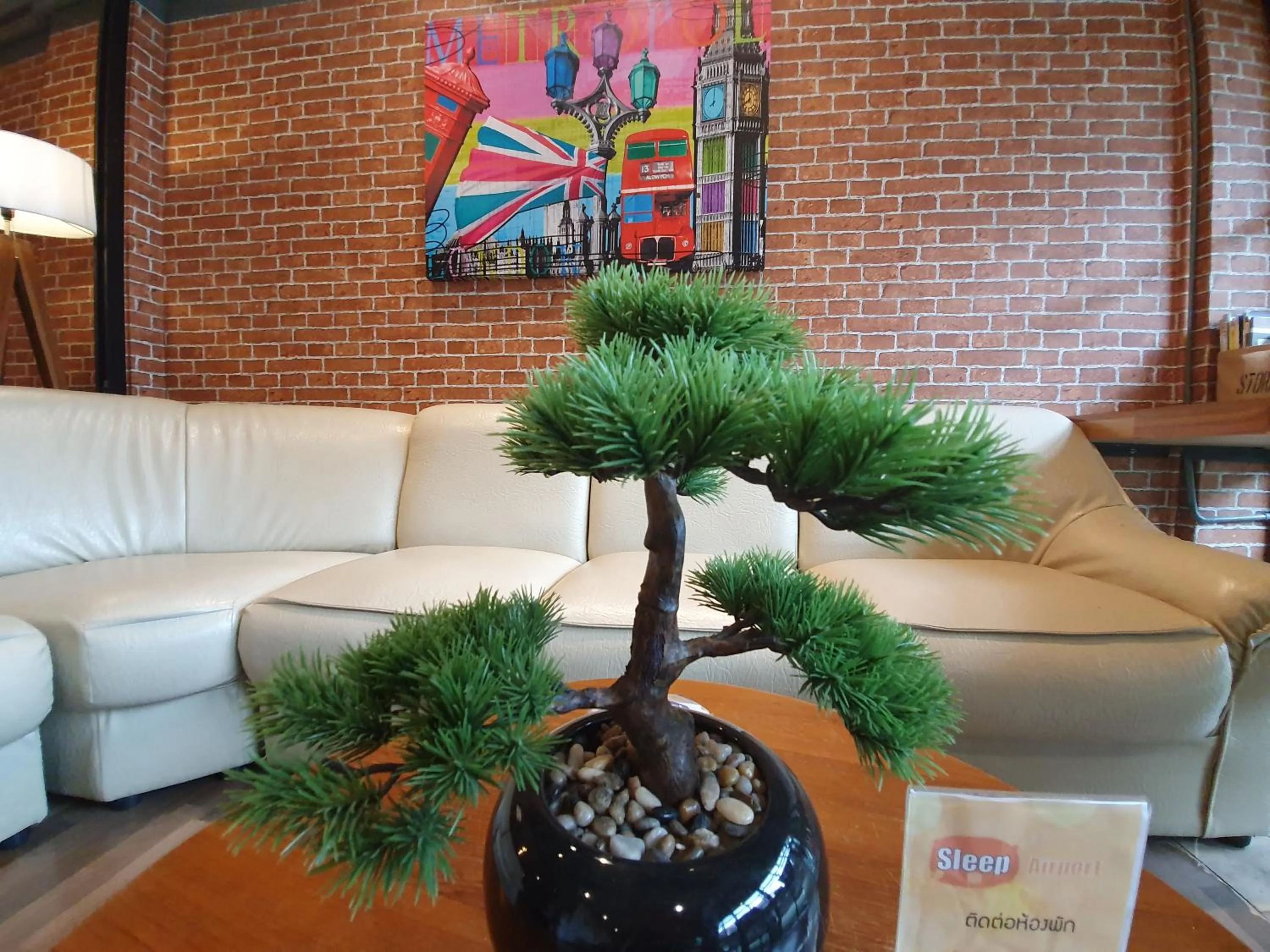 Lobby or reception in Sleep Airport Chiang Mai