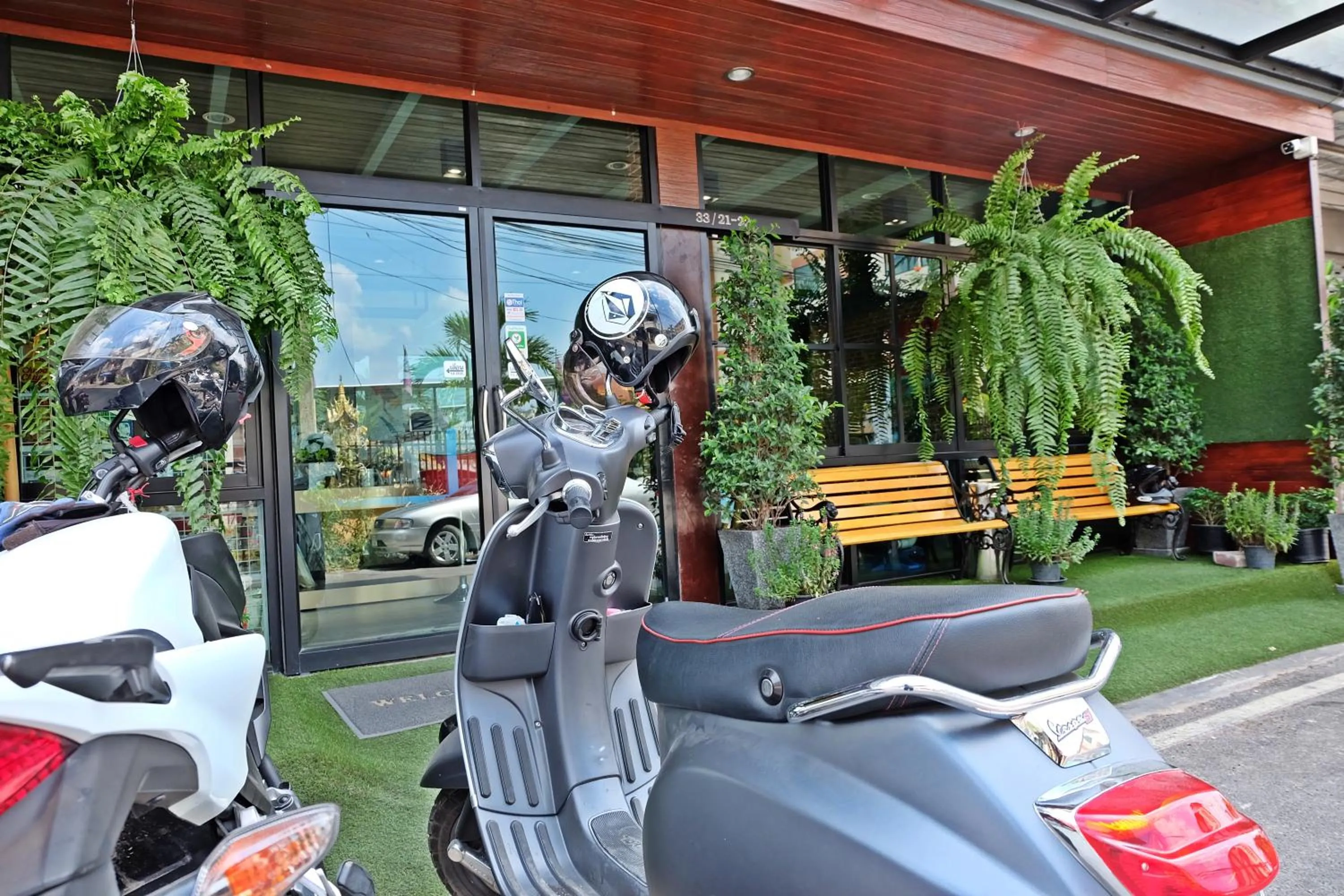 Decorative detail in Sleep Airport Chiang Mai